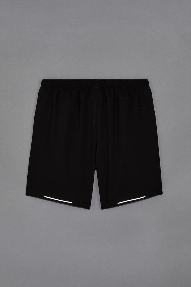 Shorts da running - Nero/Verde kaki scuro/Blu navy - 8