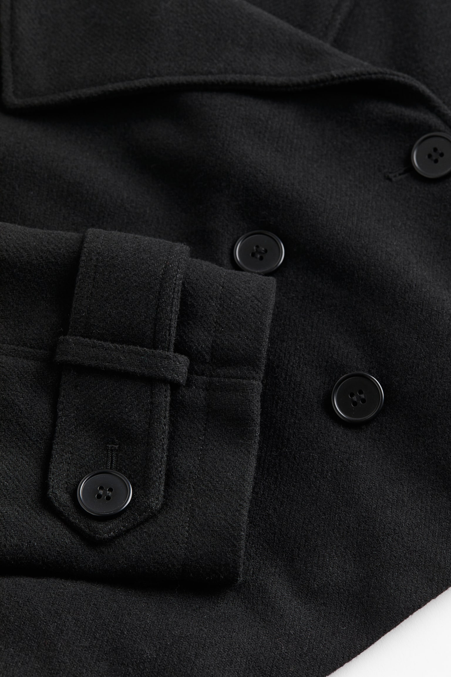 DOUBLE BREASTED SOFT JACKET THE HUM OF THE ALHAMBRA