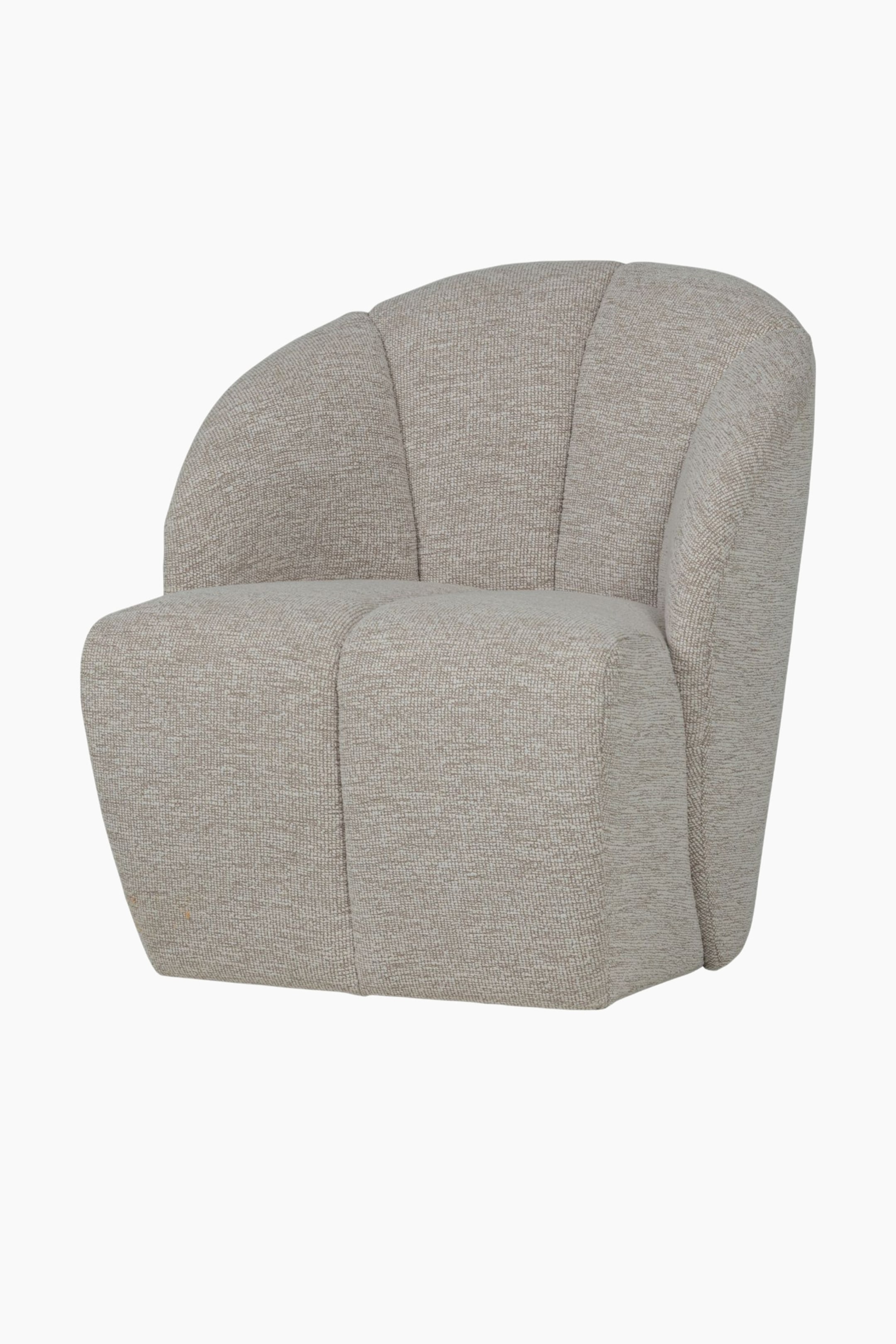 Grotere afbeelding bekijken: Mojo Swivel Armchair - Beige - WOOOD | H&M BE 1