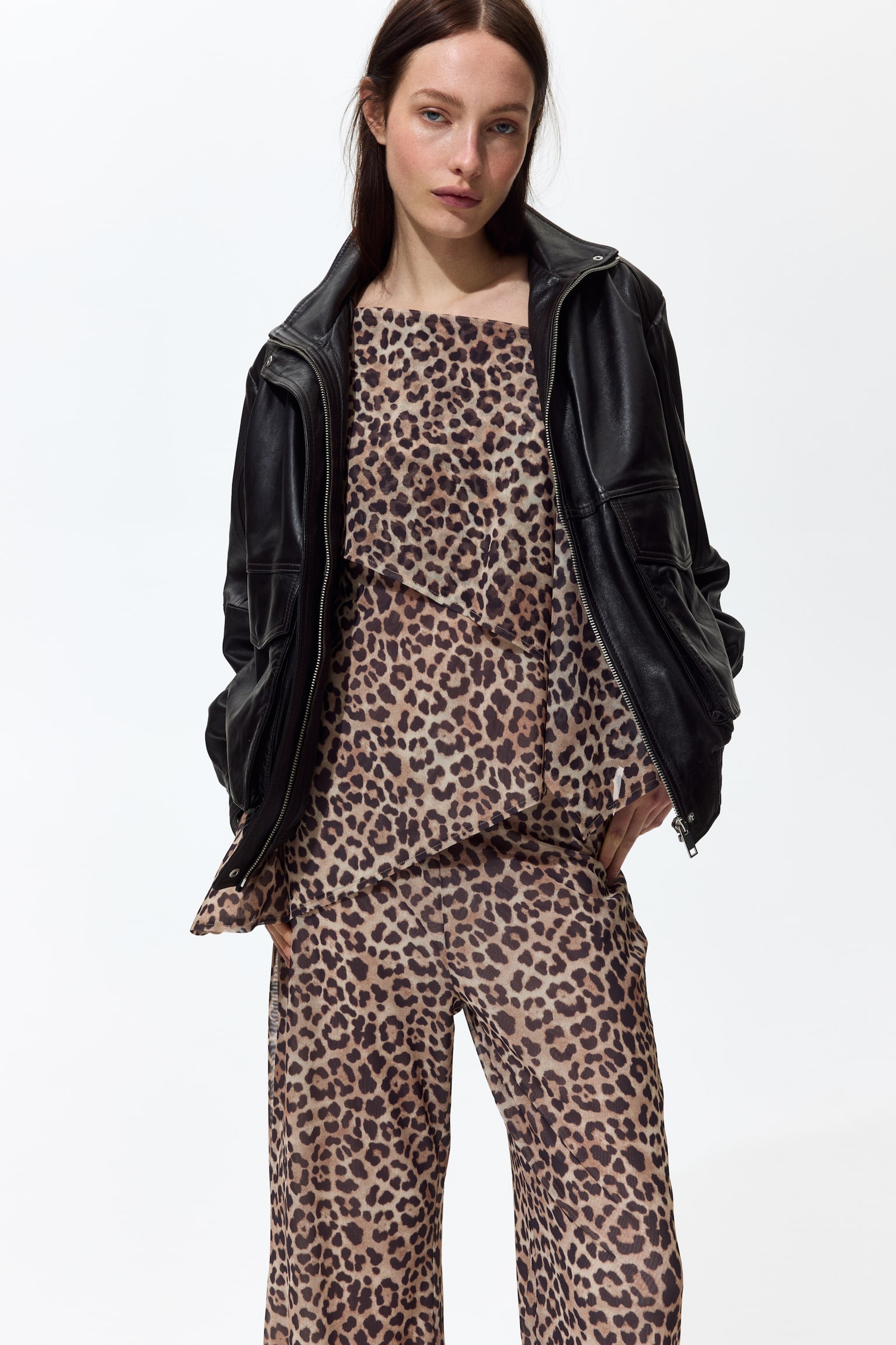 Mesh pull-on trousers - 6