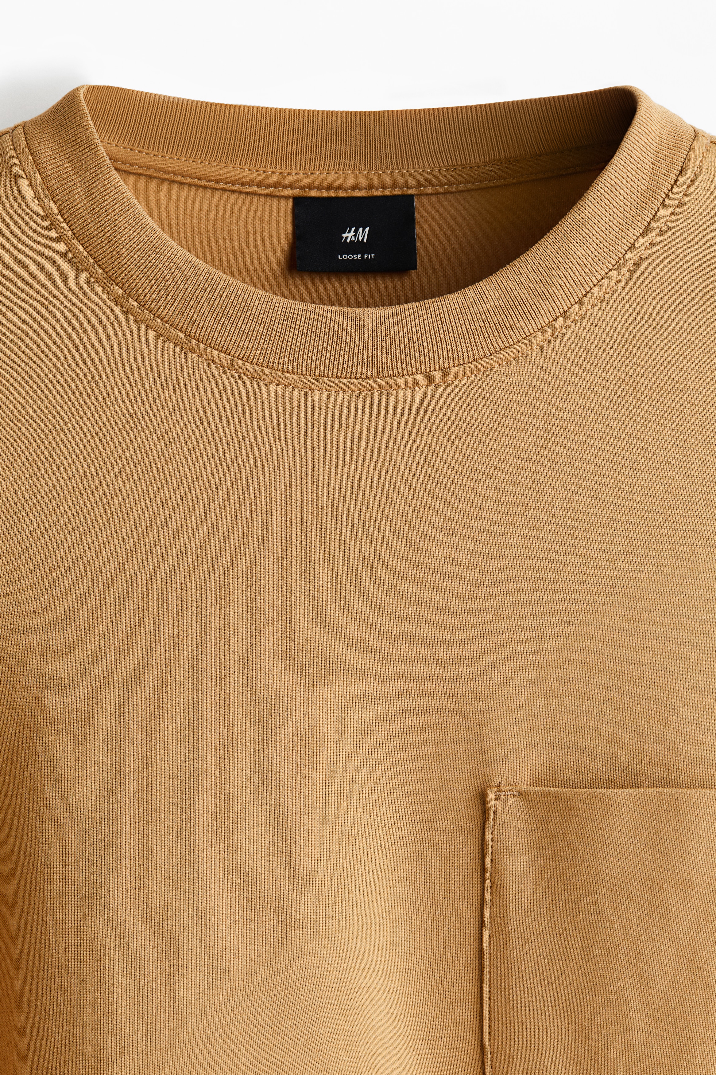 Loose Fit Long-sleeved jersey top