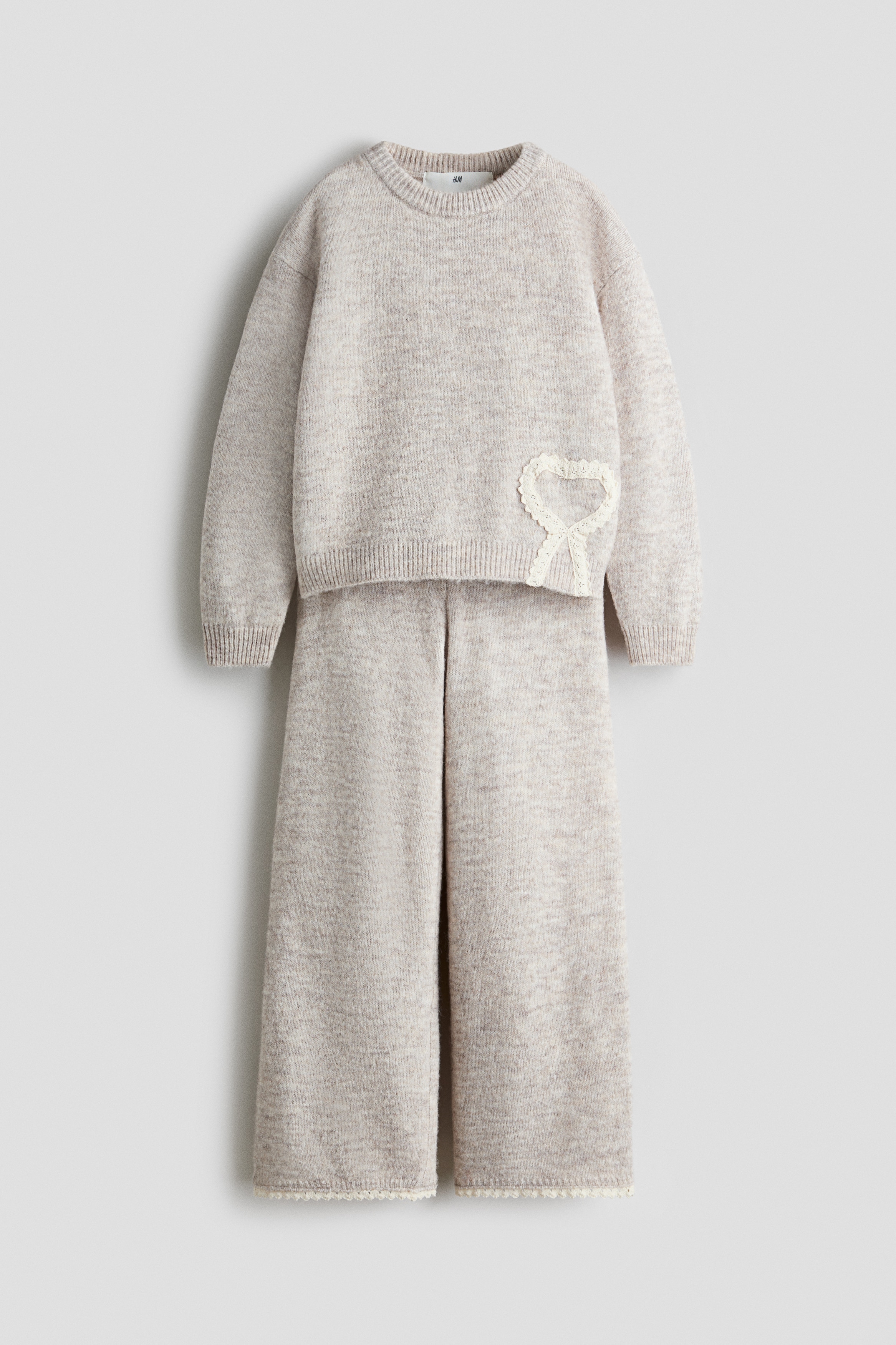 Set 2 pezzi in maglia