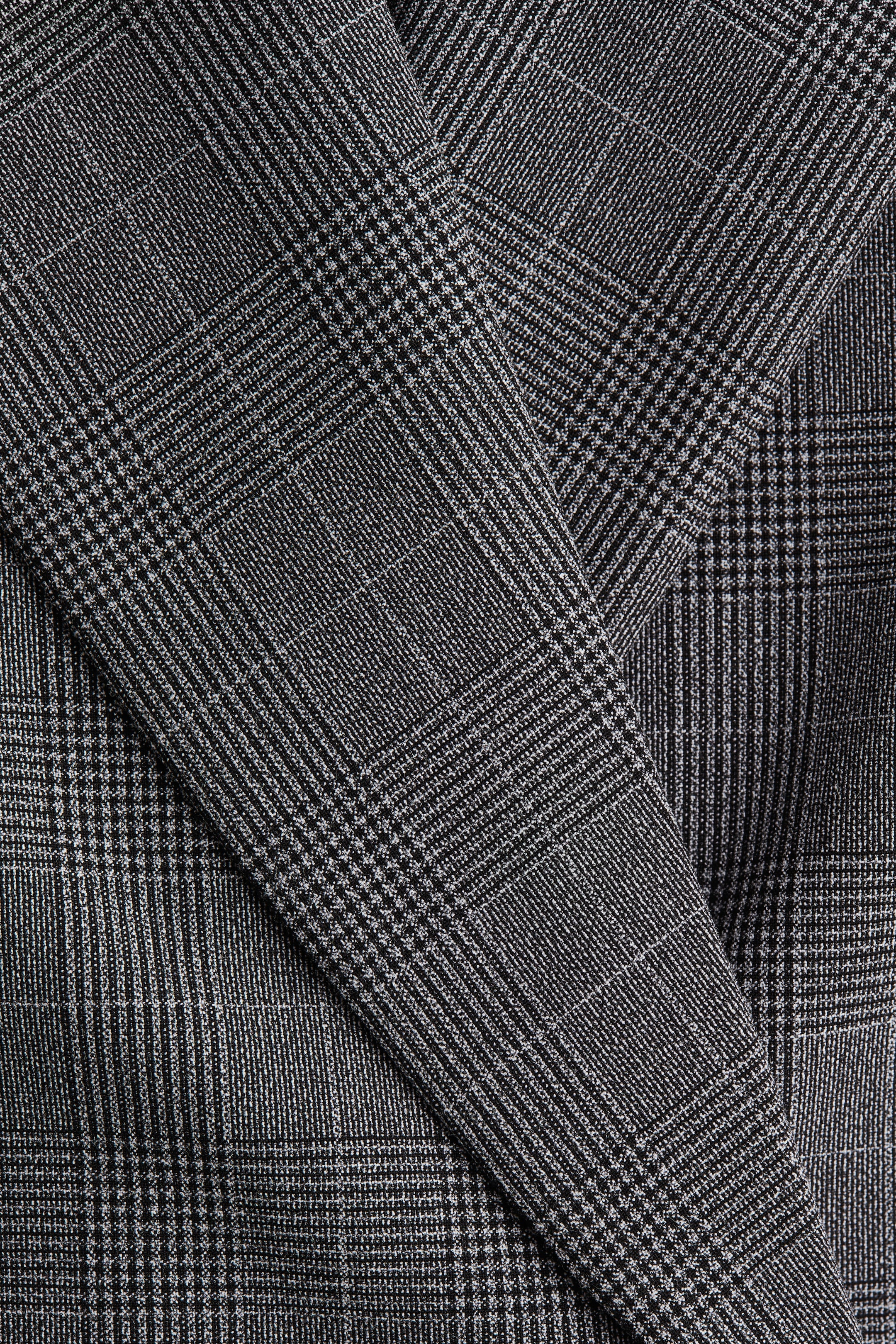 Vezi imaginea mai mare: Sacou cu croi pătrat - Gri/în carouri - FEMEI | H&M RO 8