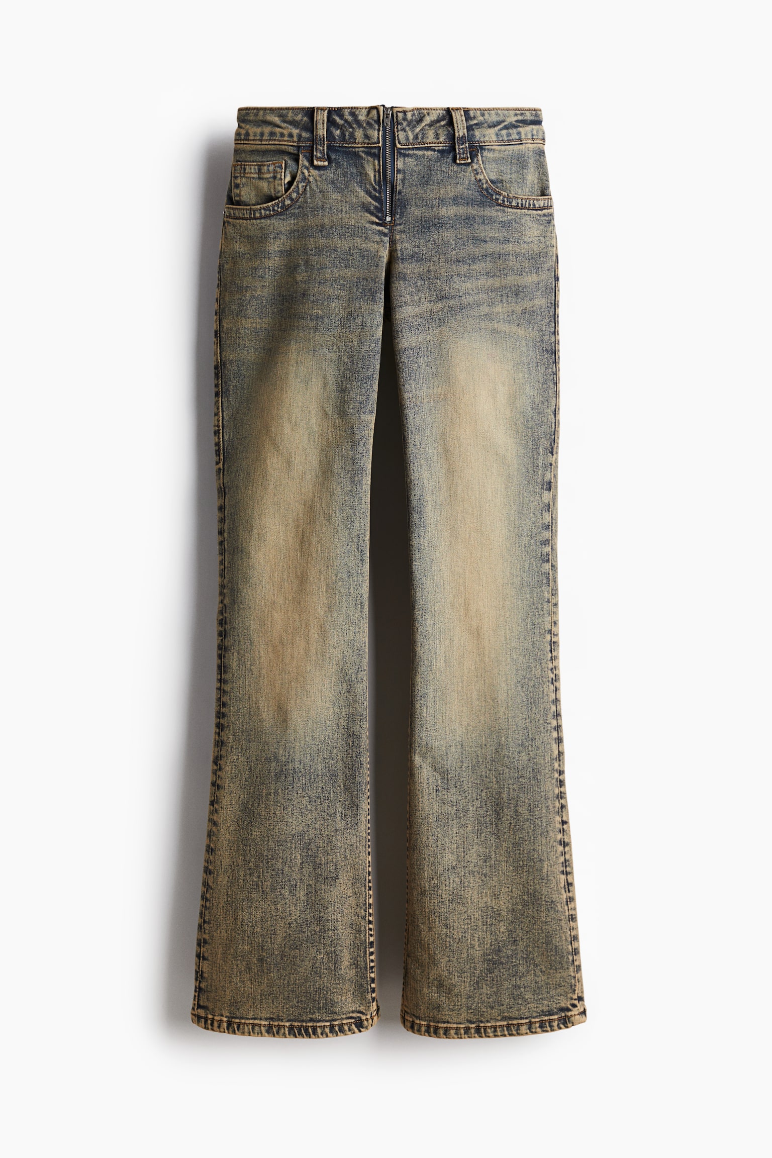 Flared Low Jeans - Denim blue/Beige/Light denim blue/Denim blue/Black/Dark denim blue/Dark denim blue/Black/Cream - 2