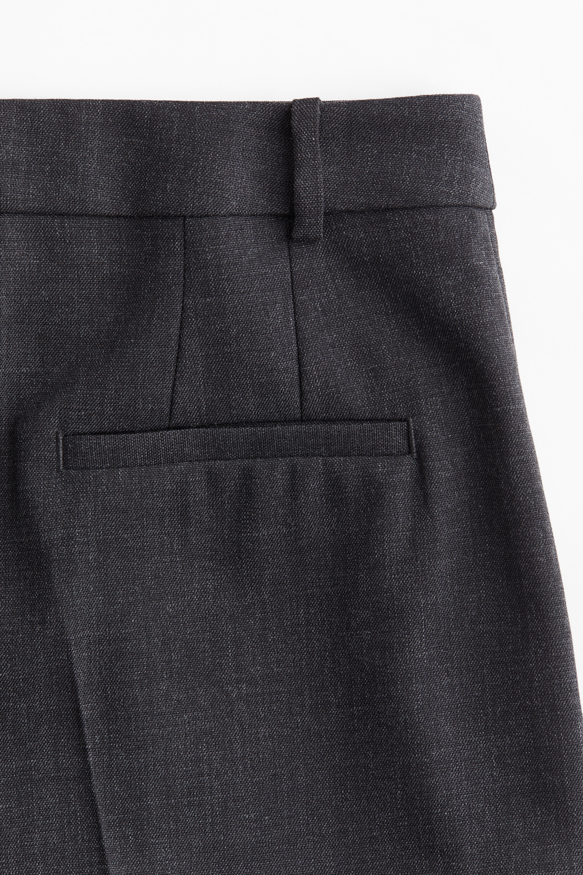 Straight tailored trousers