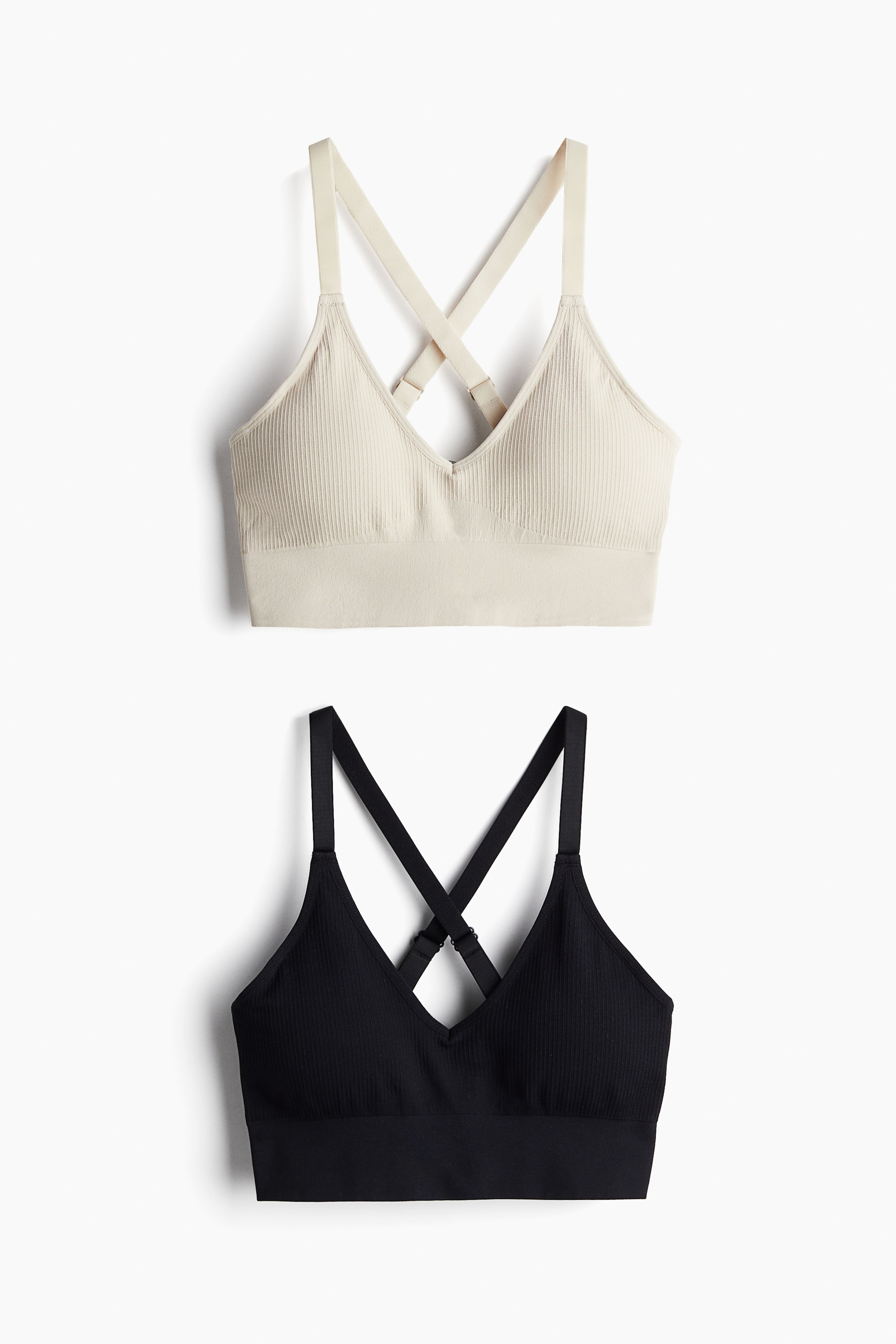 2 pack Medium Support Sports Bras in DryMove