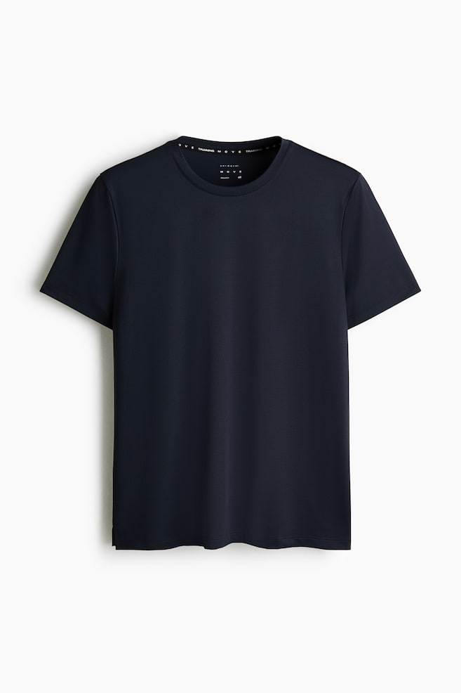 Camiseta de deporte de malla con DryMove™ - Azul oscuro/Negro/Verde azulado/Marrón topo claro/Ciruela chocolate/Blanco natural/Blanco/Marrón/Beige/Verde matcha - 1