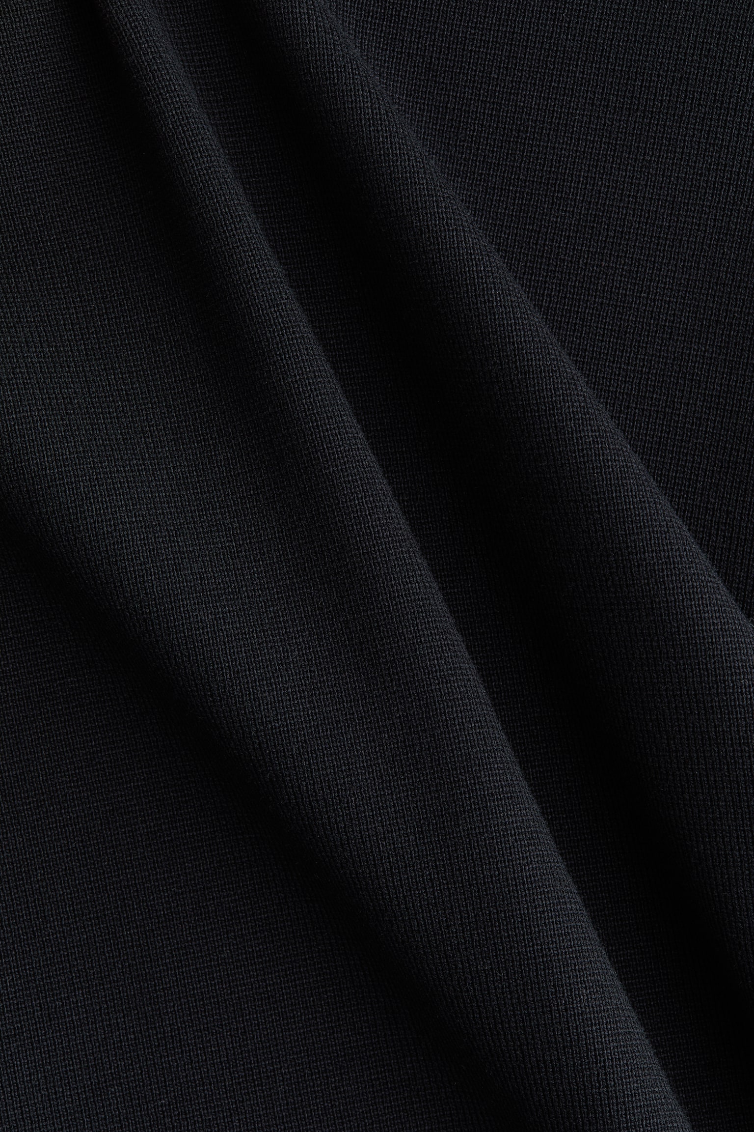 Женский топ H&M Mock Turtleneck Top, цвет: Чёрный — фото 7