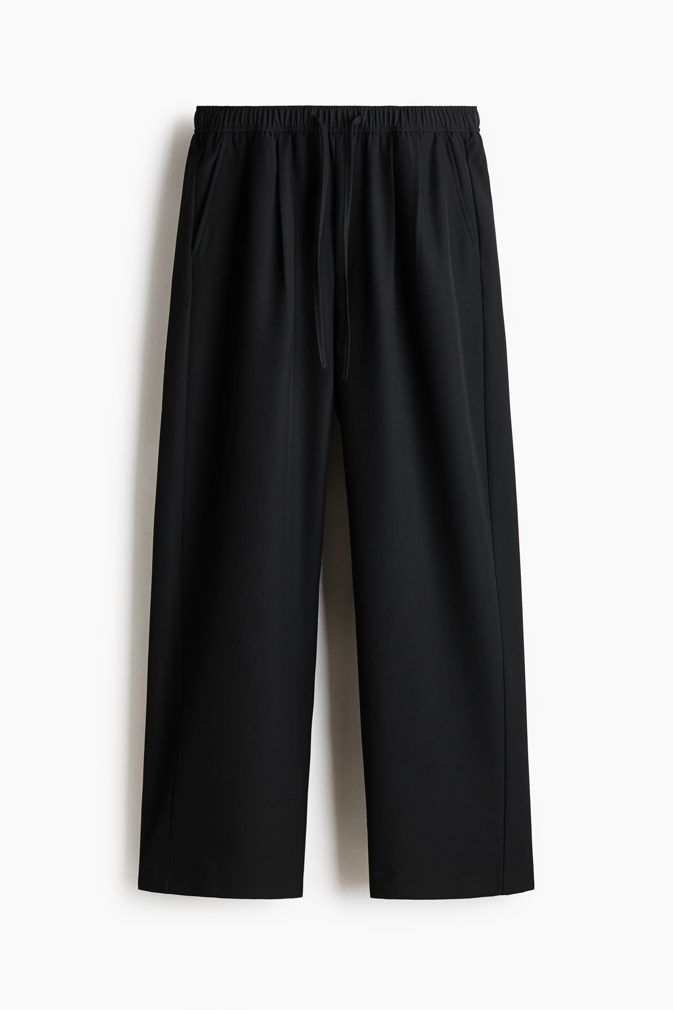 Pantalon ample - Noir/Gris foncé