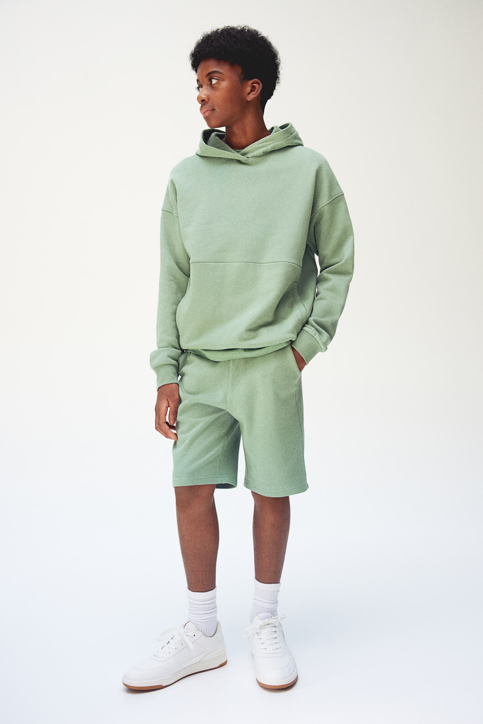 2-piece sweatshirt set - Green - 2