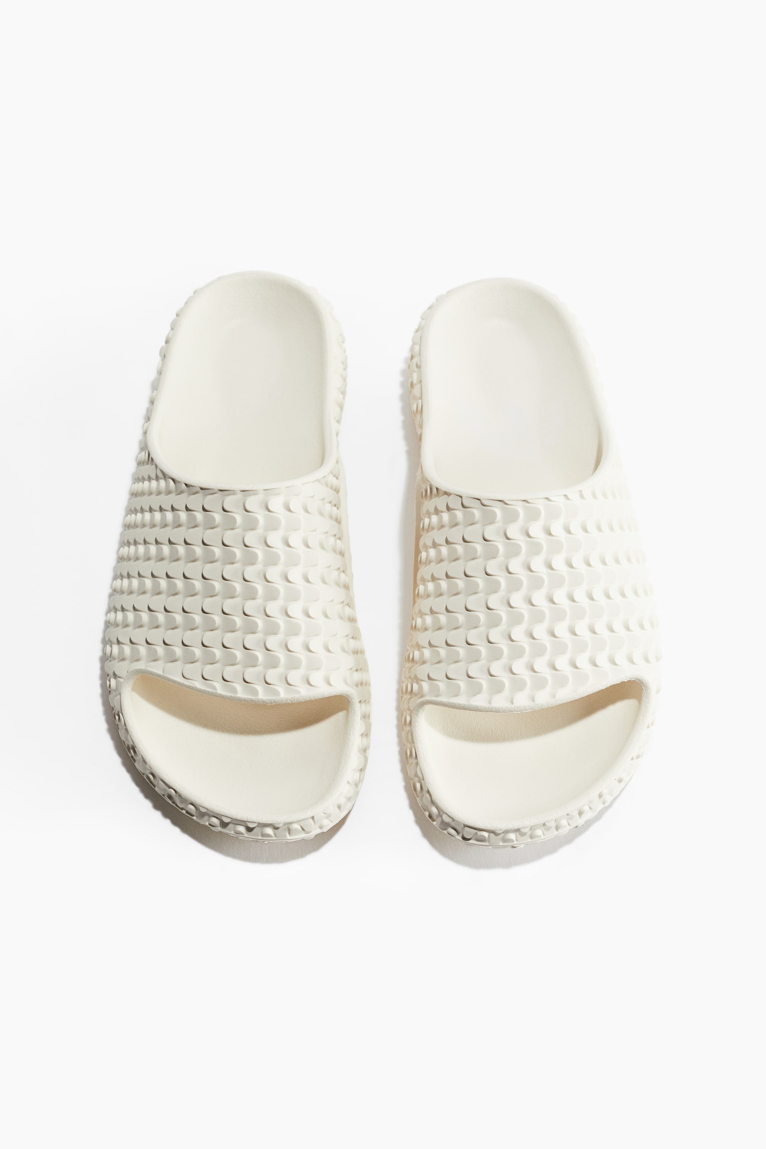 Chunky Slides - Cream/Black - 3