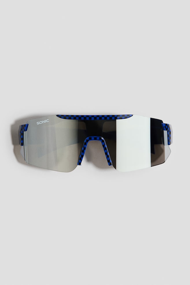 Printed Sunglasses - Blue/Sonic the Hedgehog/Black/Hot Wheels - 1