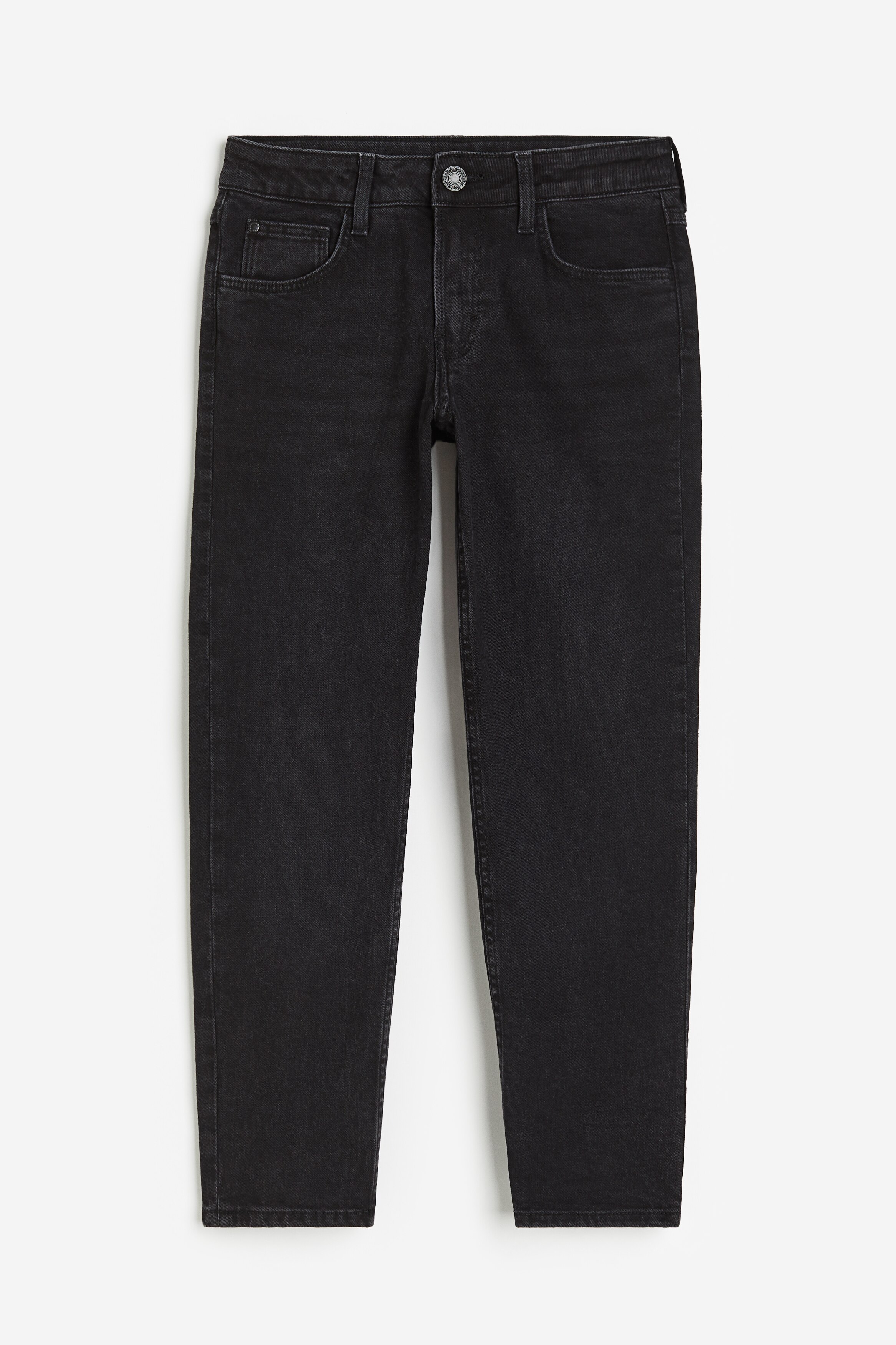 Relaxed Tapered Fit Jeans - Normale Bundhöhe - Lang - Helles 