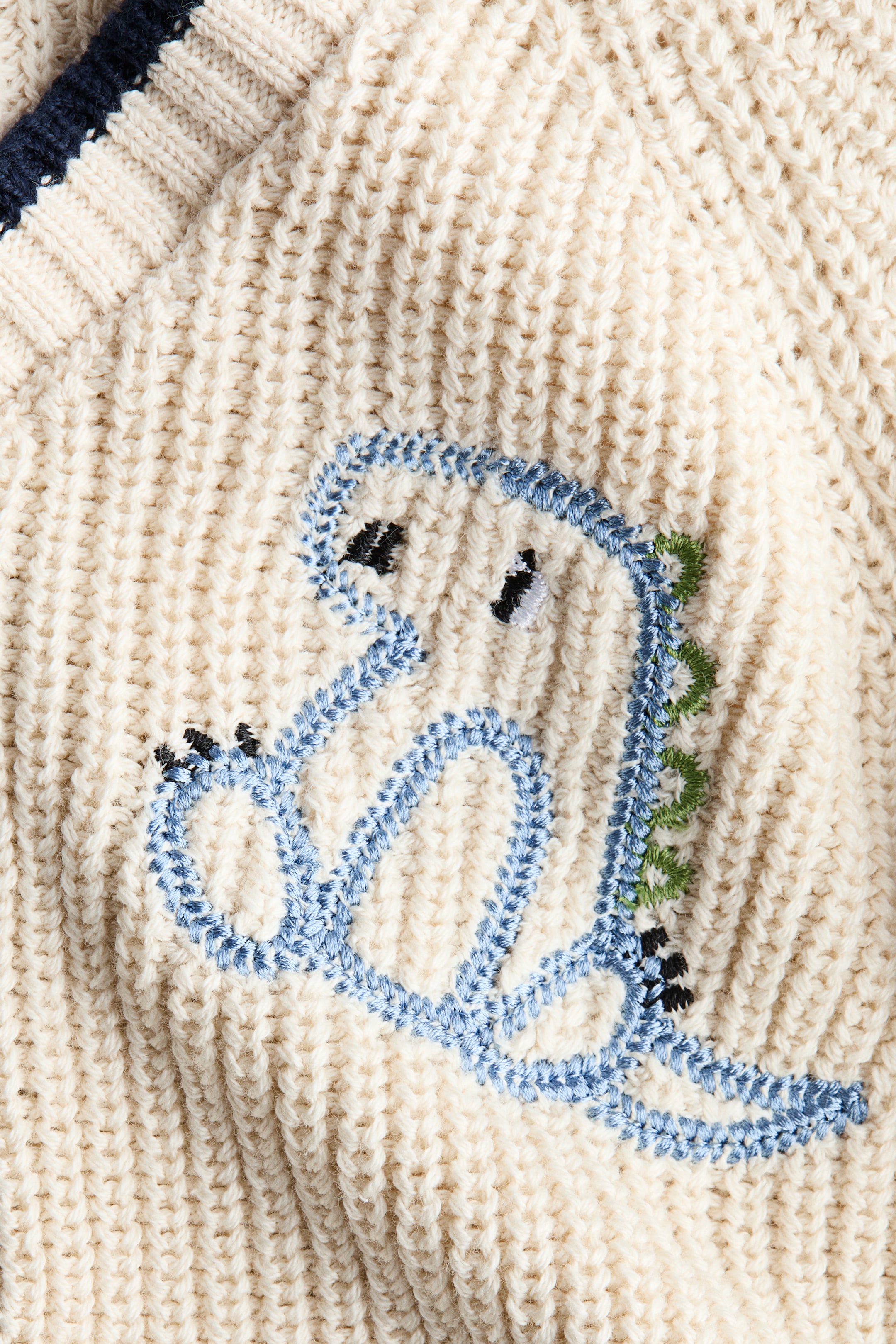Visualizza immagine più grande: Cardigan in cotone con ricami - Beige chiaro/dinosauro - BAMBINO | H&M IT 6