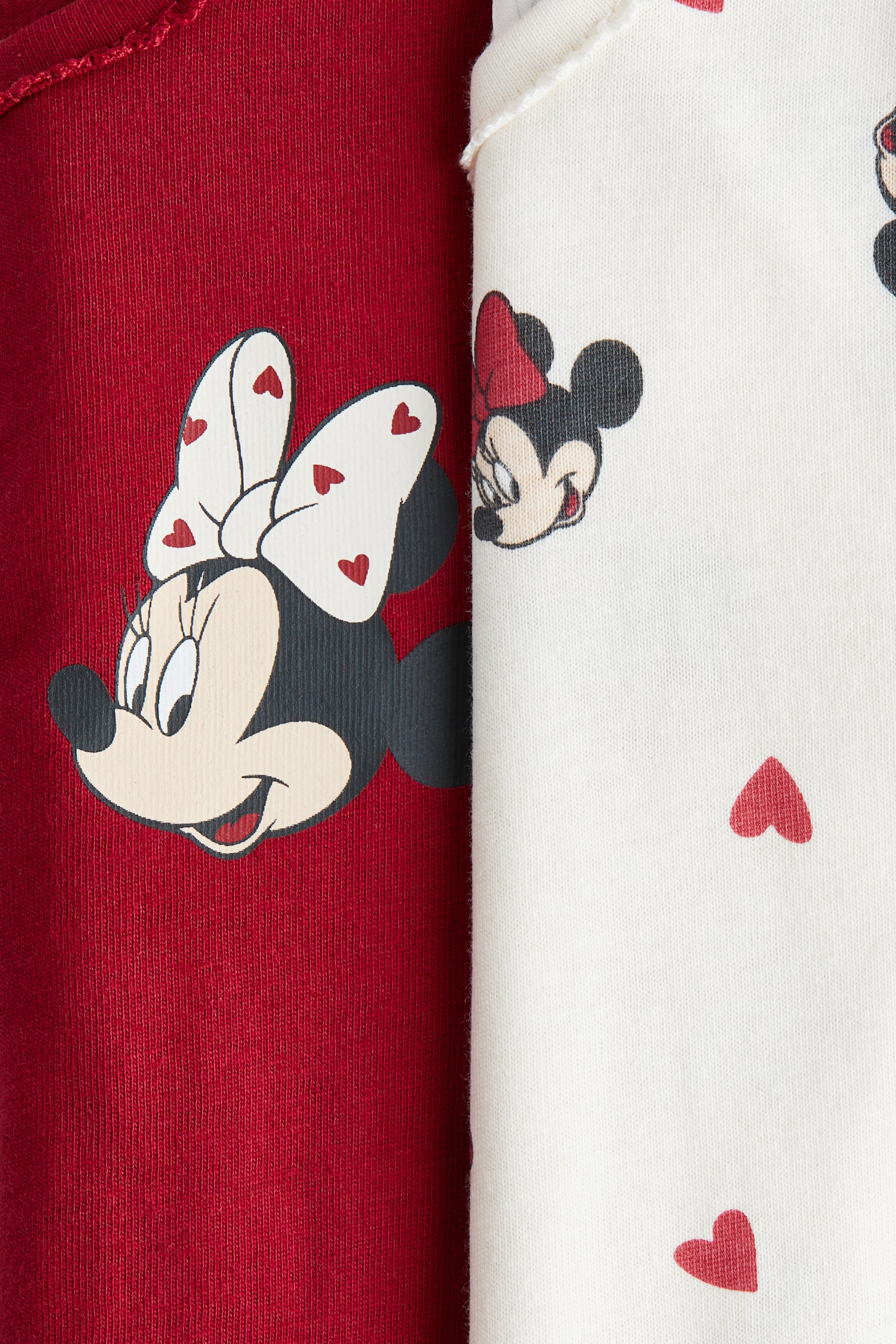 Bộ 2 bộ ngủ liền - Màu đỏ/Chuột Minnie - 2