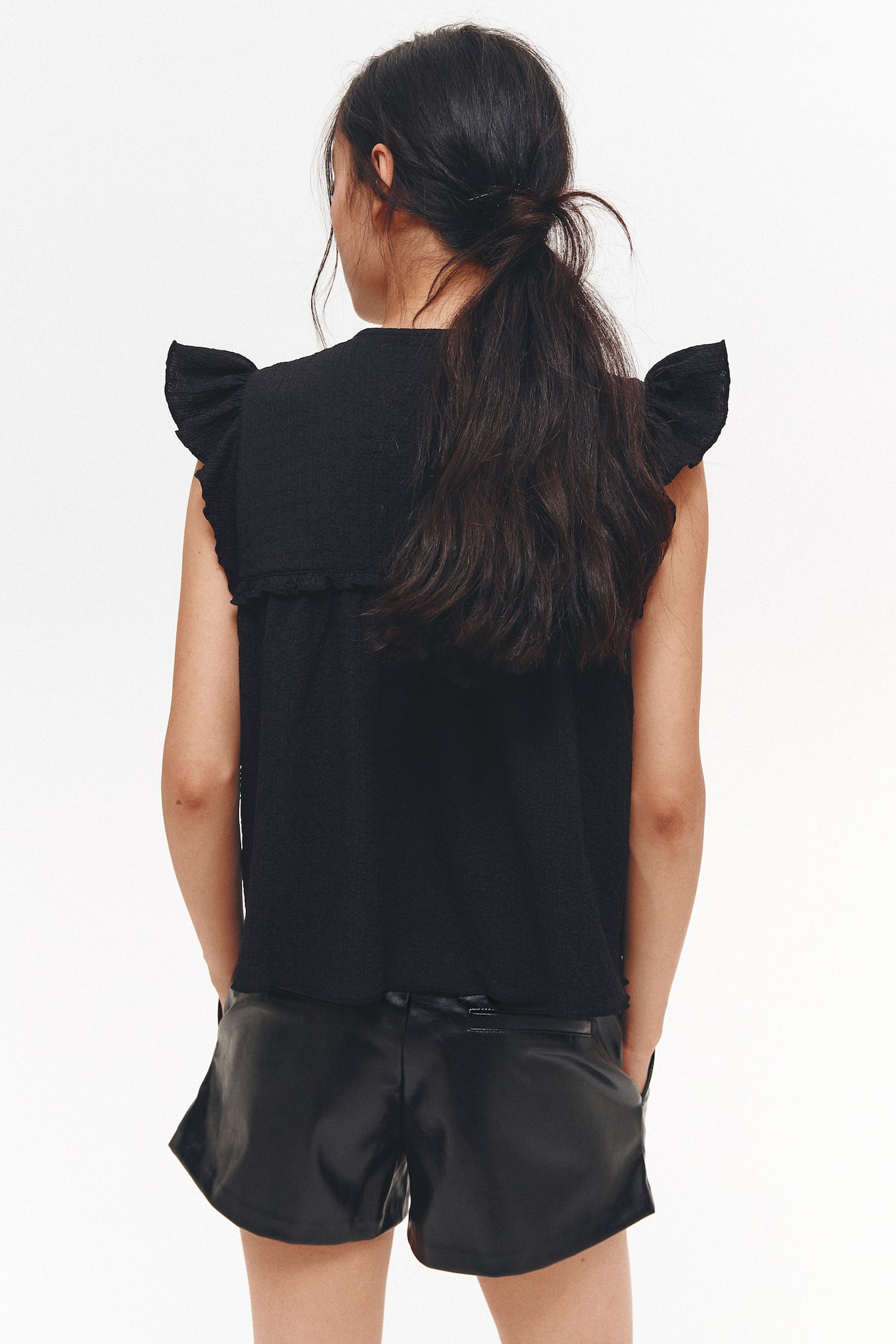 Textured Jersey Top - image 3