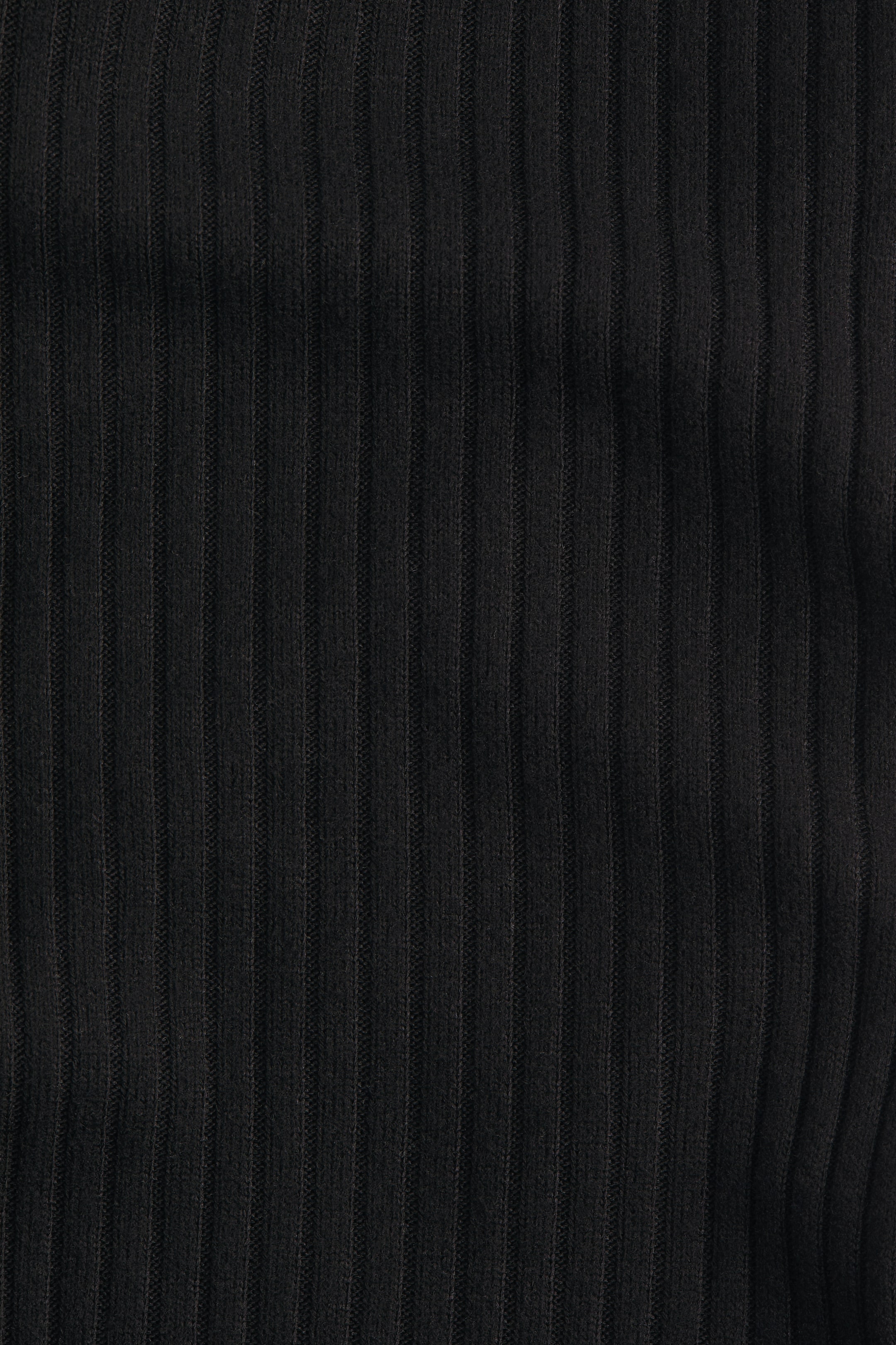 Ampliar la imagen: Leggings con pretina plegable en tejido acanalado - Negro - Ladies | H&M MX 6