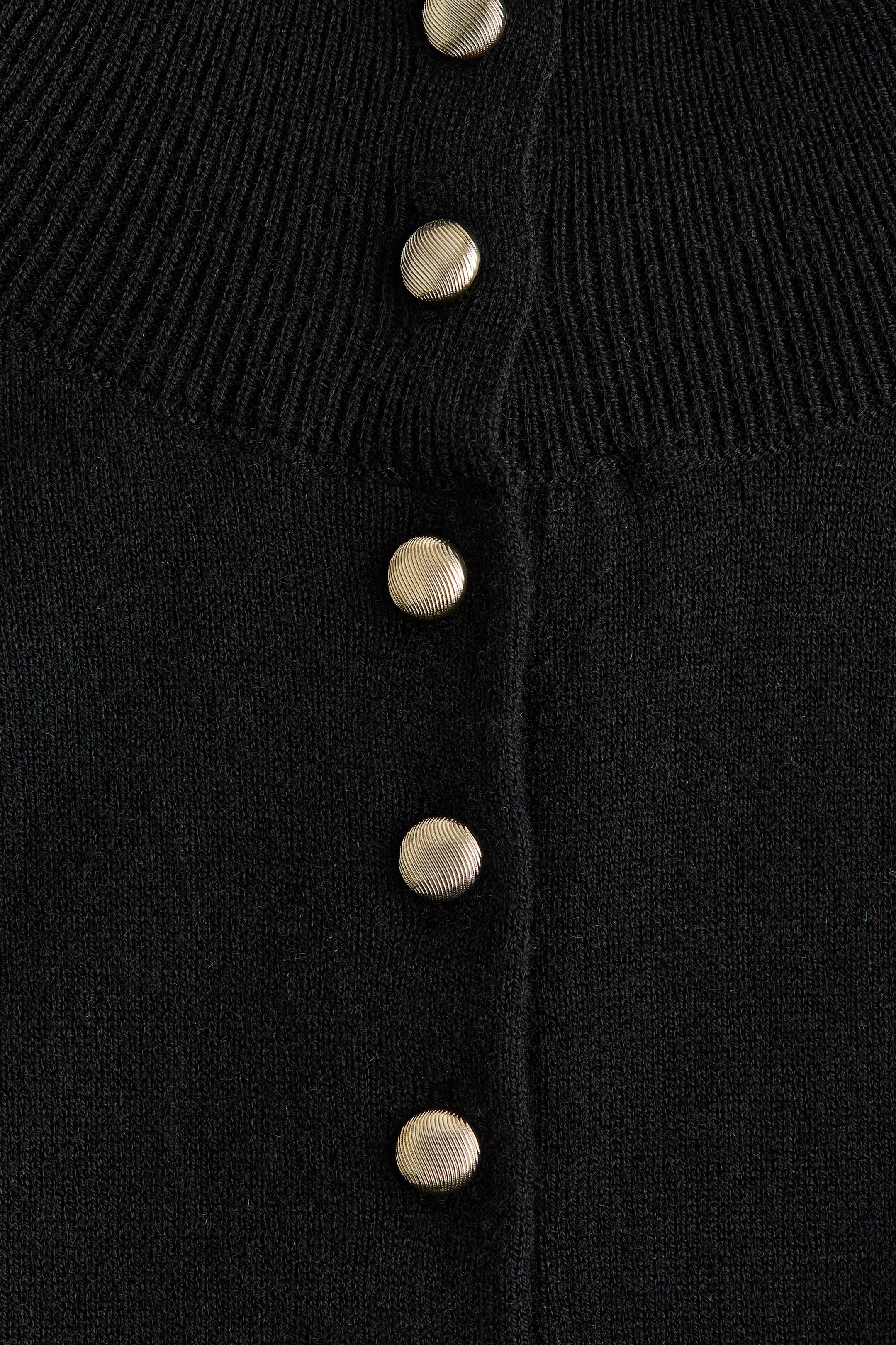 Fine-Knit Mock Turtleneck Sweater