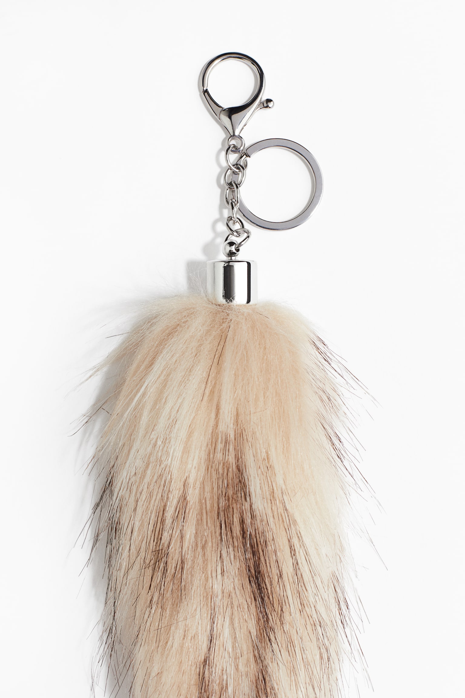 Bag charm - Light beige - 2