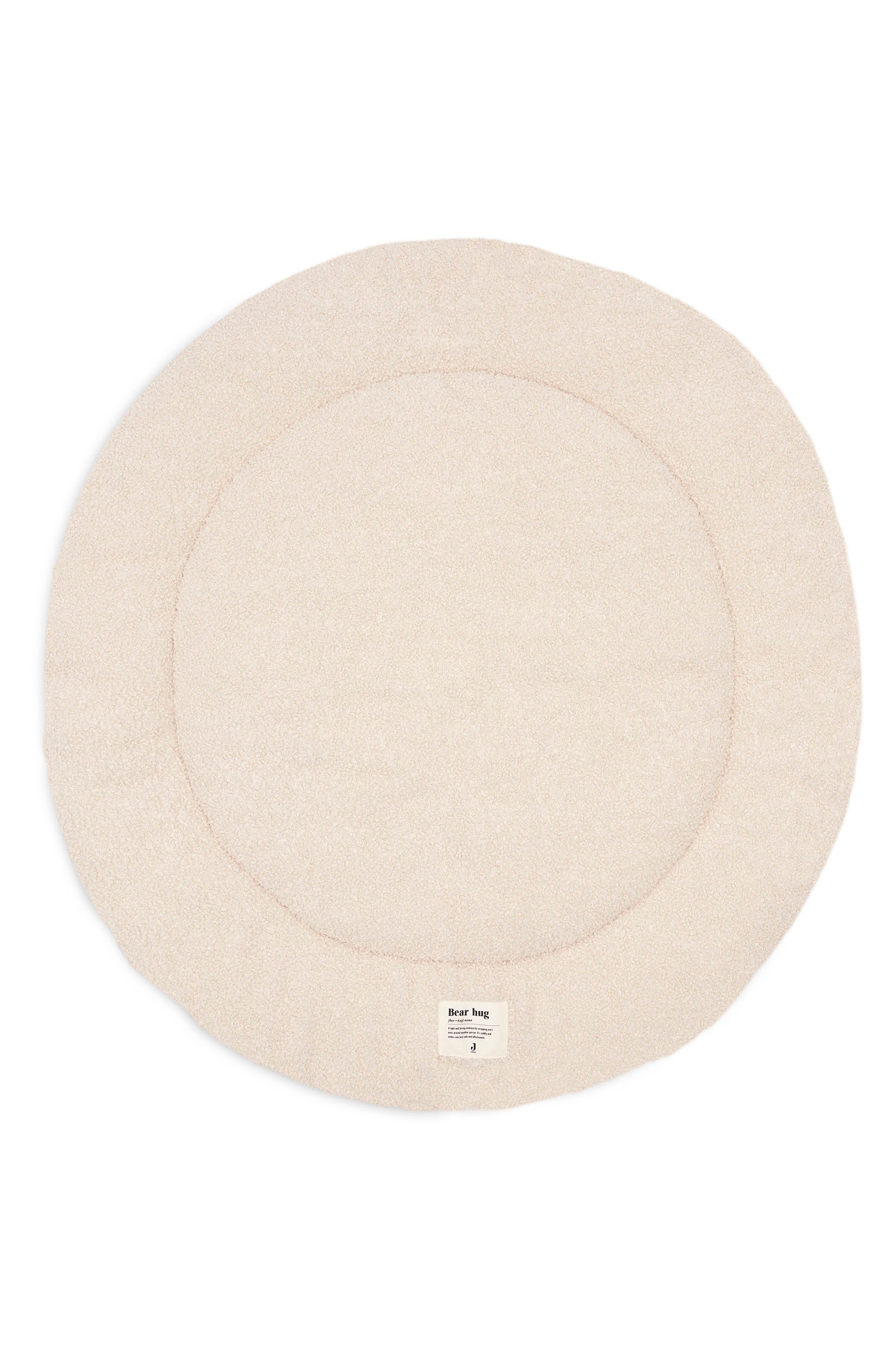 Baby - Naturel Playpen Mat - Bouclé - Size: D95  - H&M