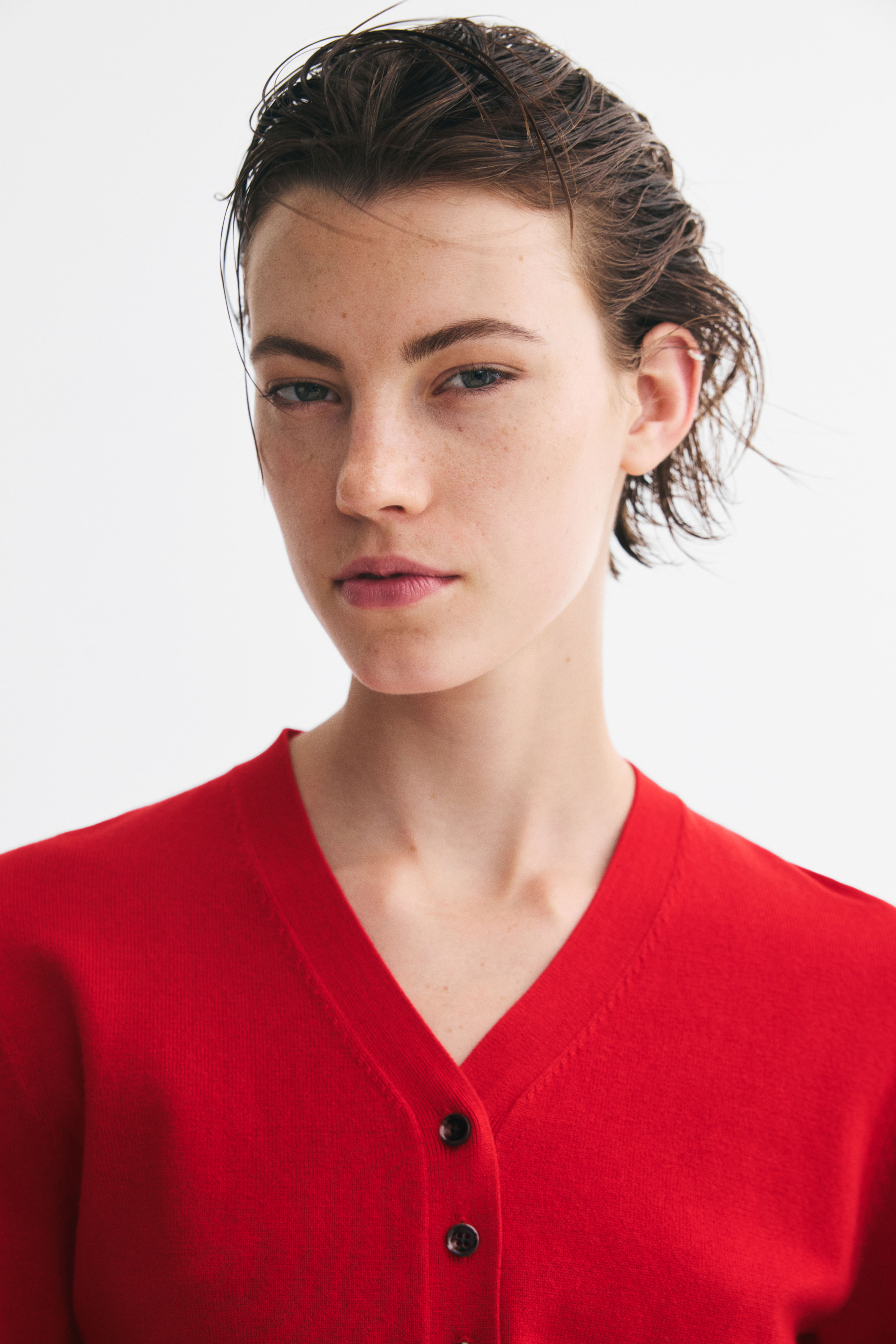 Fine-Knit Cardigan