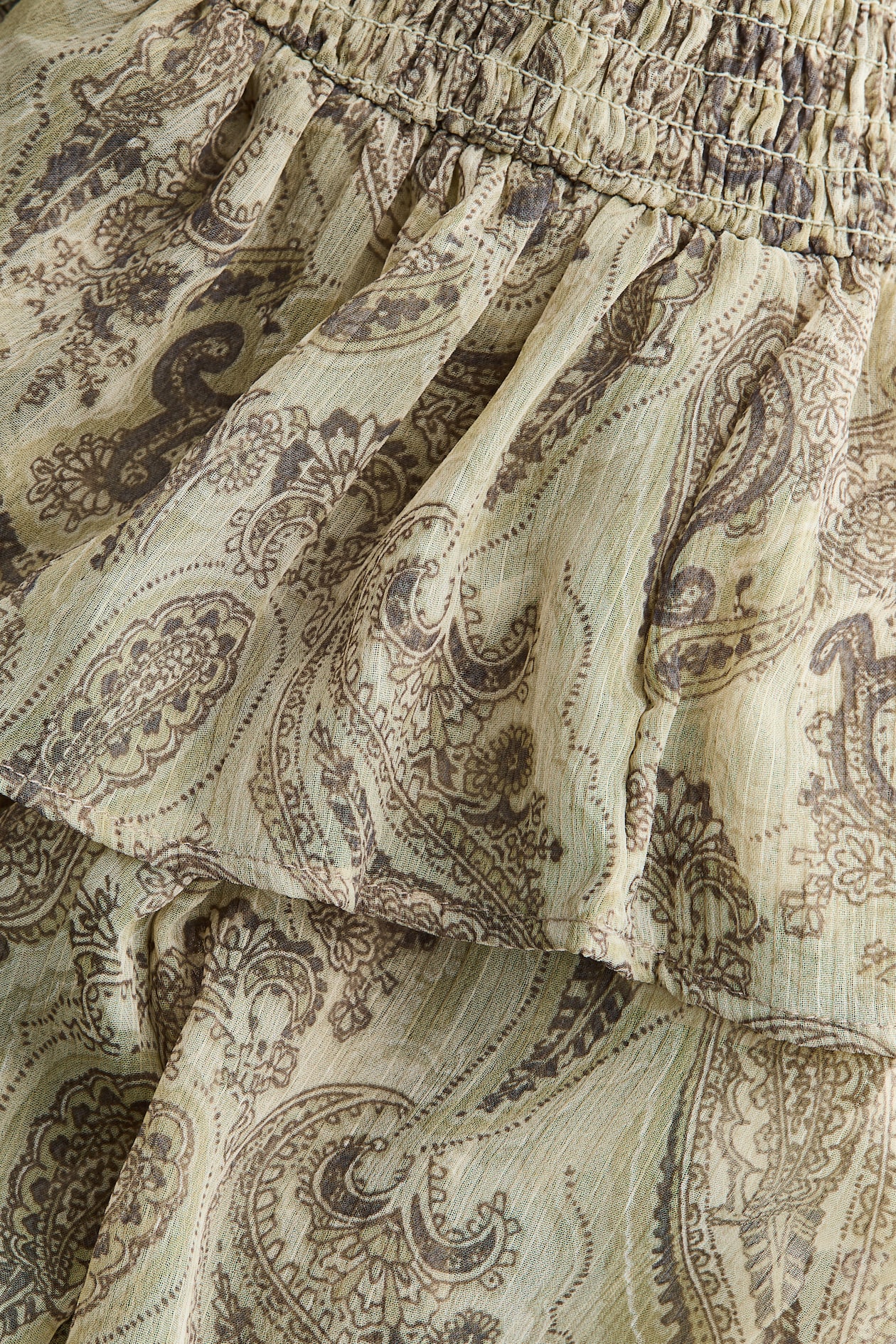 Smocked Tiered Dress - image 4