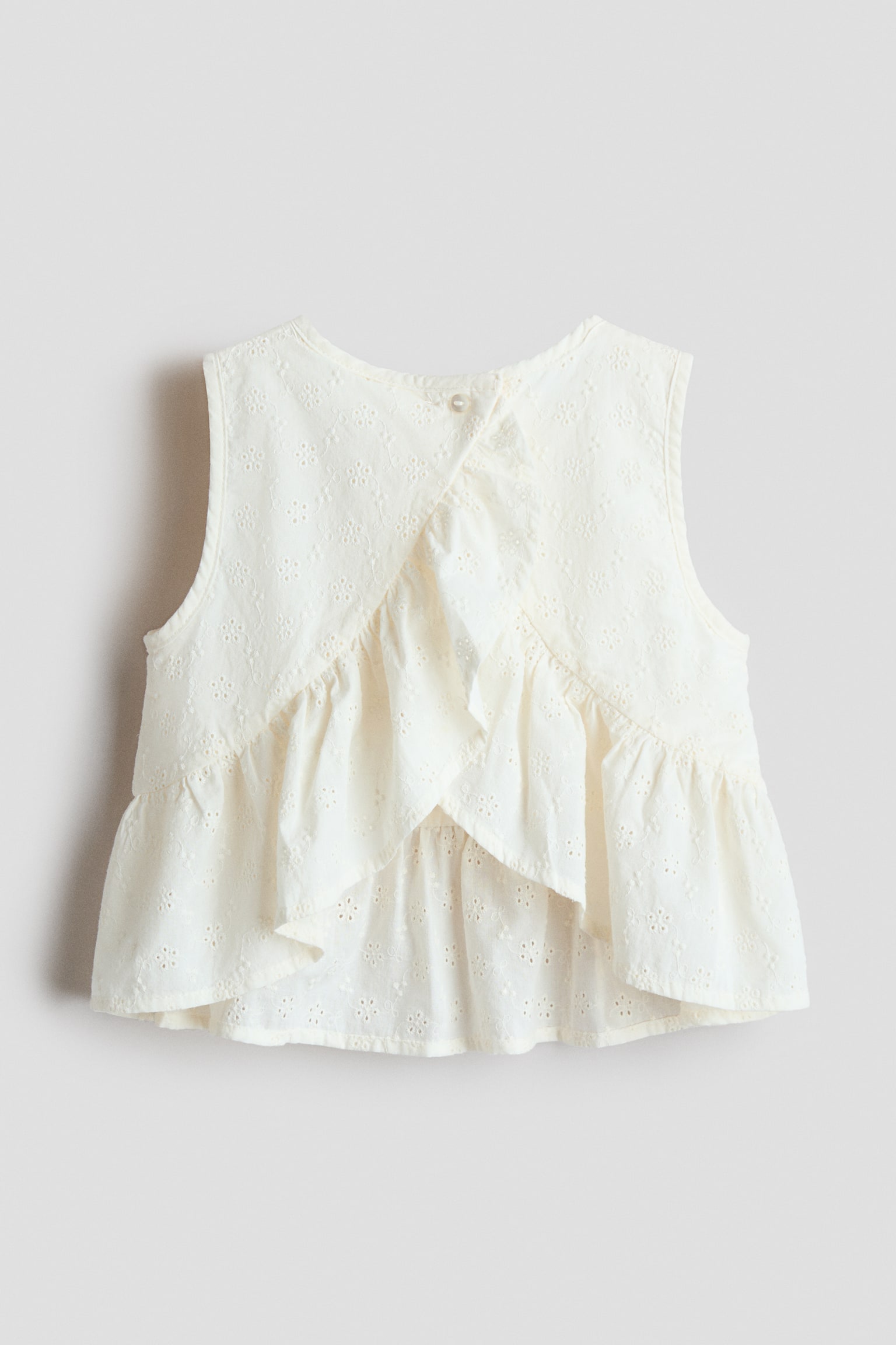 Детские комплекты H&M 2-Piece Embroidered Set, цвет: Белый — фото 6
