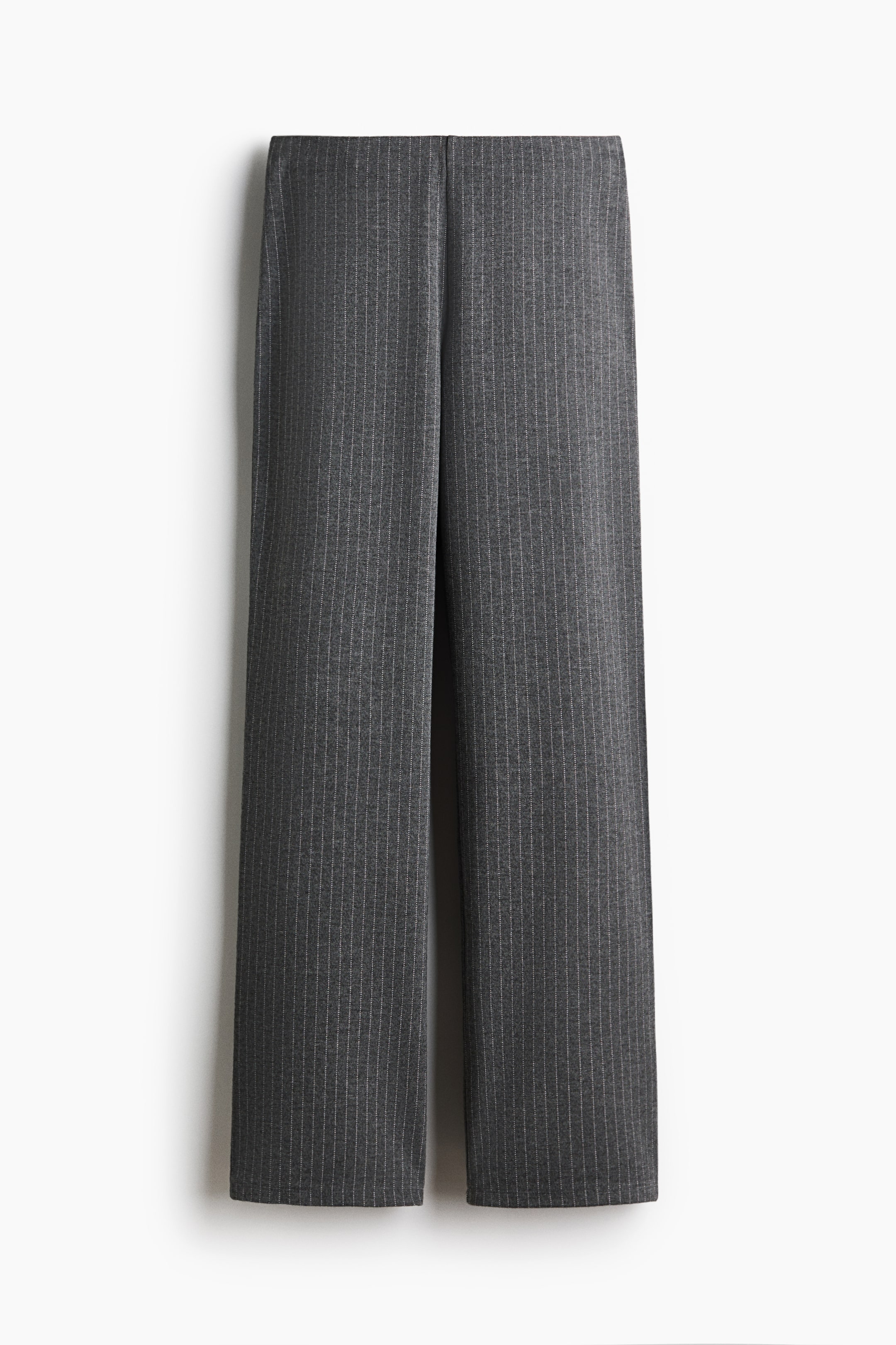 Ampliar la imagen: Pantalón de punto - Gris/Franjas estrechas - Ladies | H&M MX 5