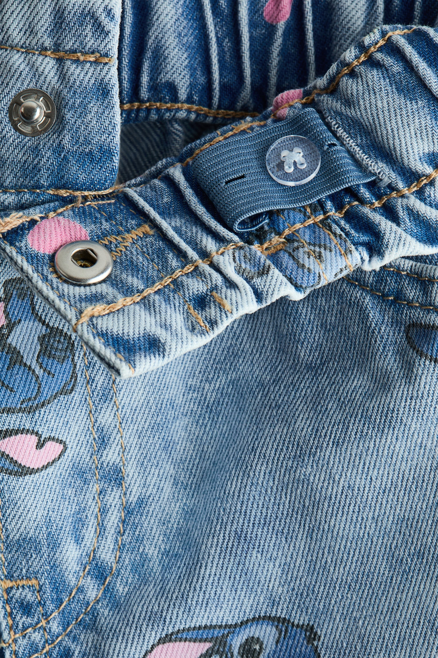 Loose Fit Tapered Jeans - Bleu denim/Lilo et Stitch/Bleu denim/Bluey/Bleu denim/Hello Kitty/Bleu denim/Les Aristochats - 2