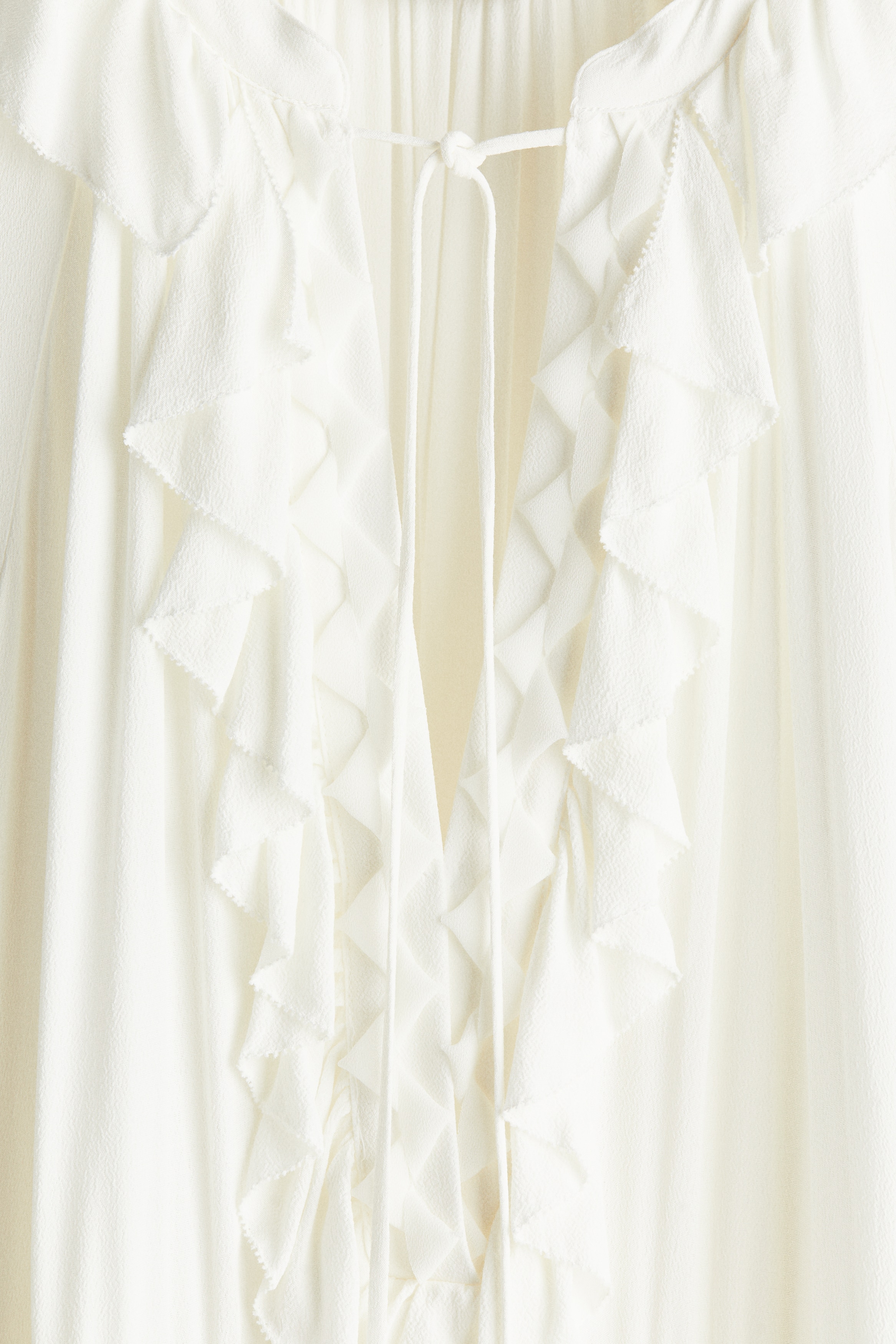 white pleated dress h&m NWT Divided H&M Mini Dress White Pleated Bodice Smocking Puff Sleeves Lined XS