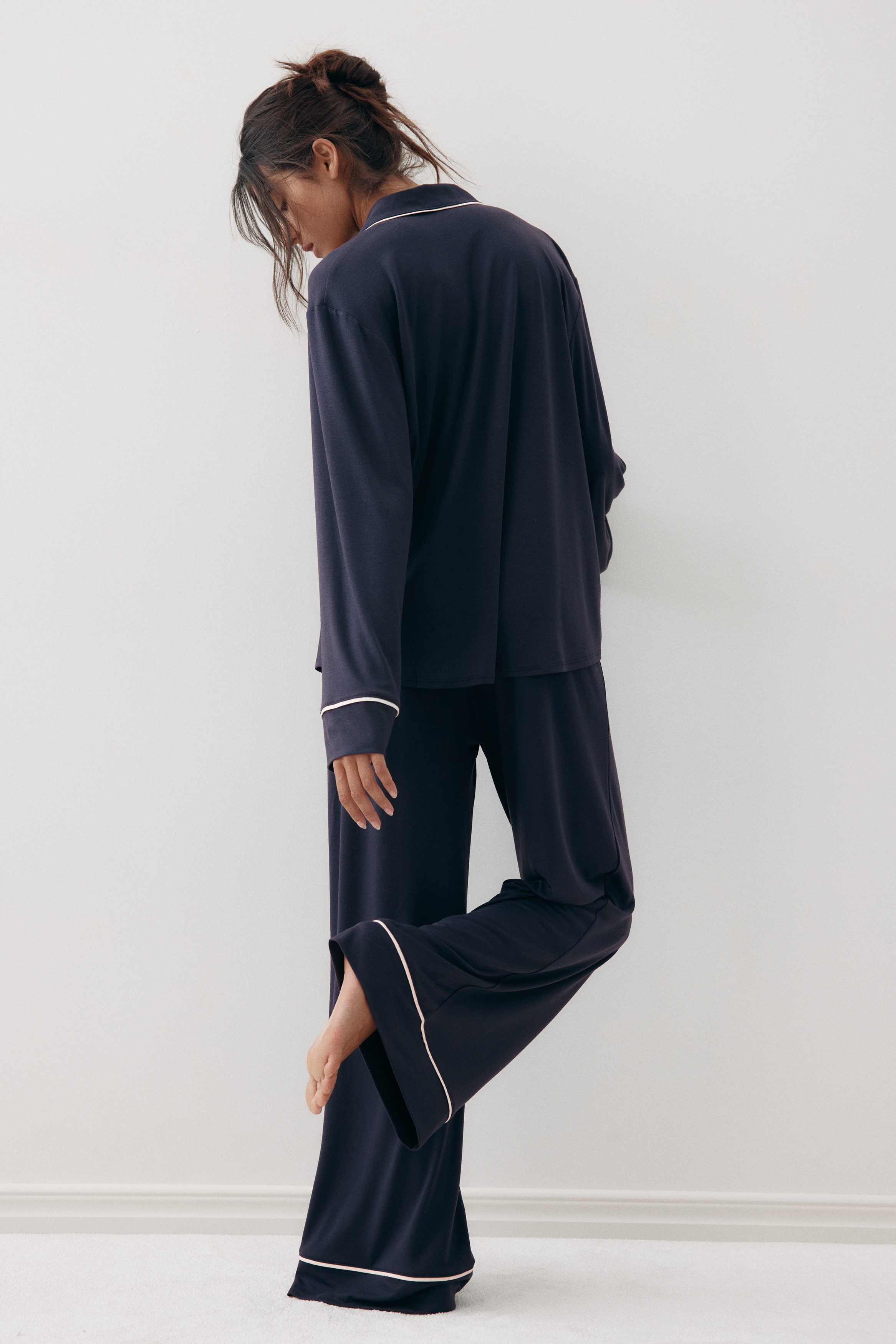 Viscose-blend pyjamas