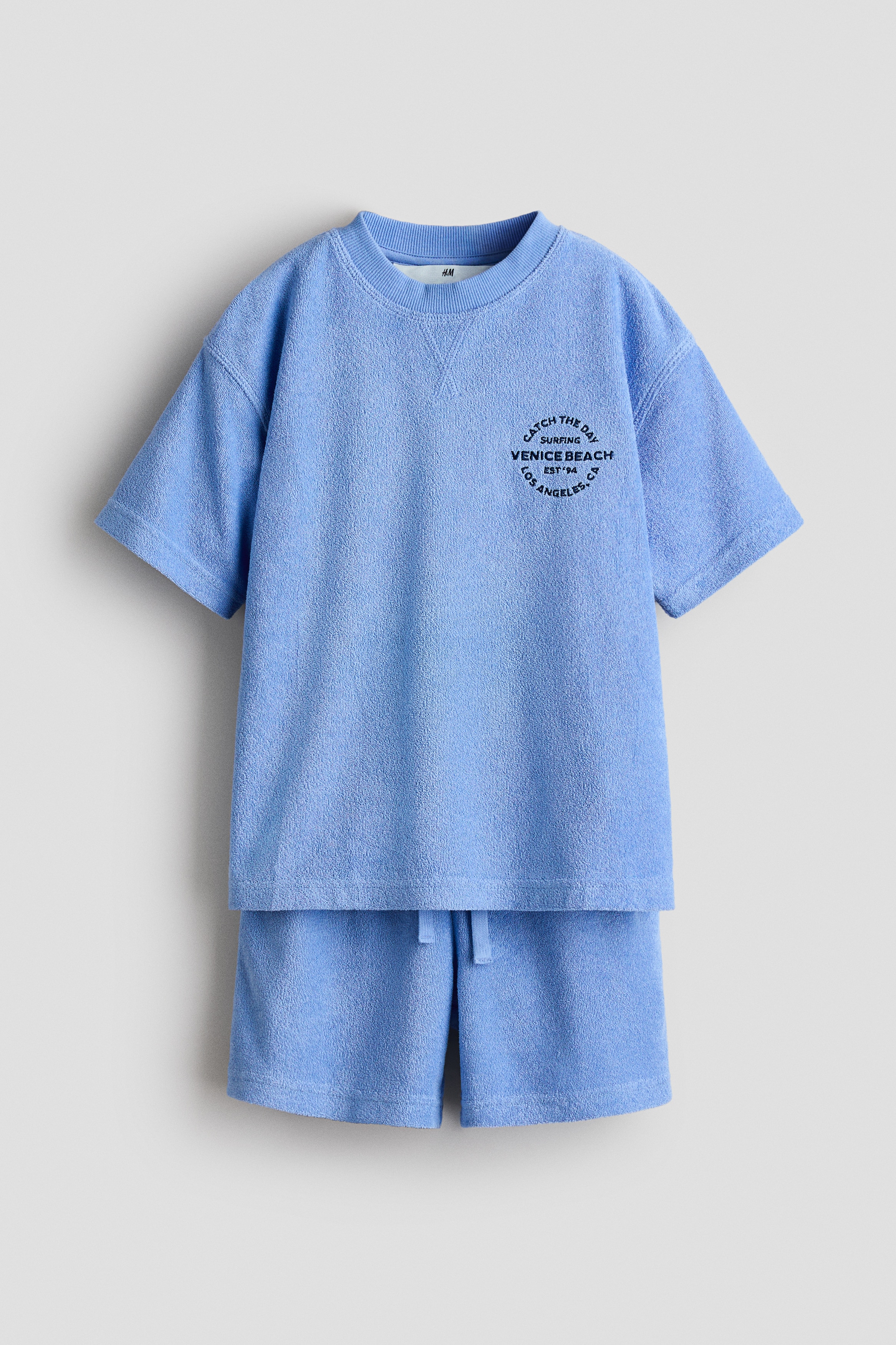 Dvodelni komplet od frotira - Plava/Venice Beach