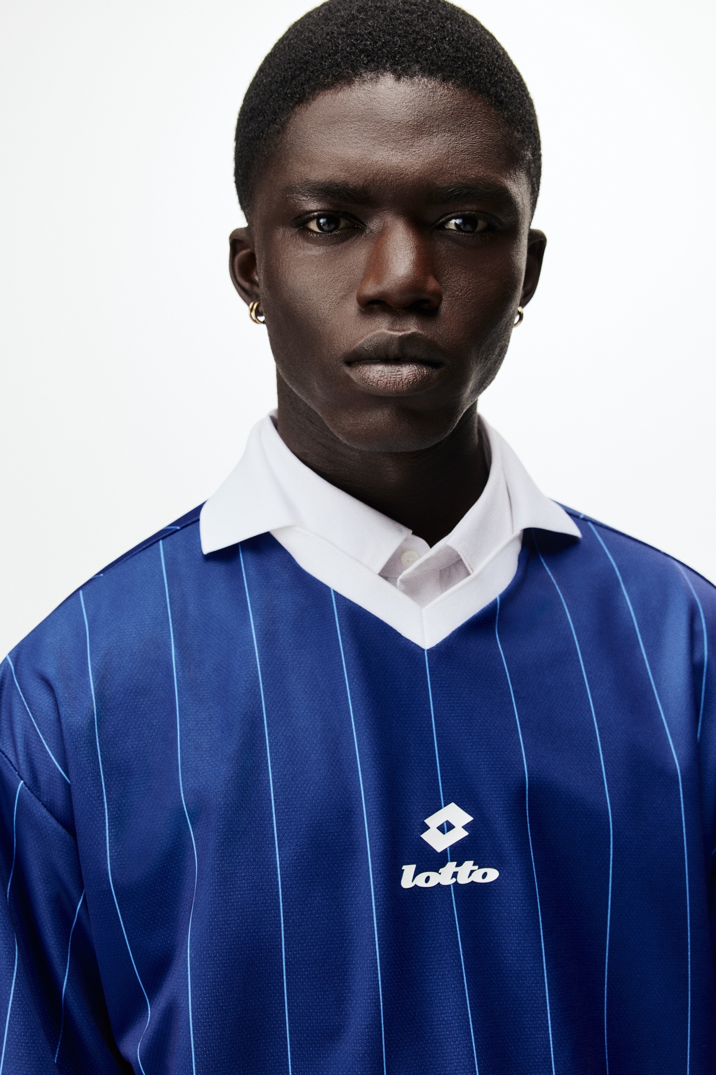 Men's Blue/Lotto Loose Fit Football shirt | H&M
