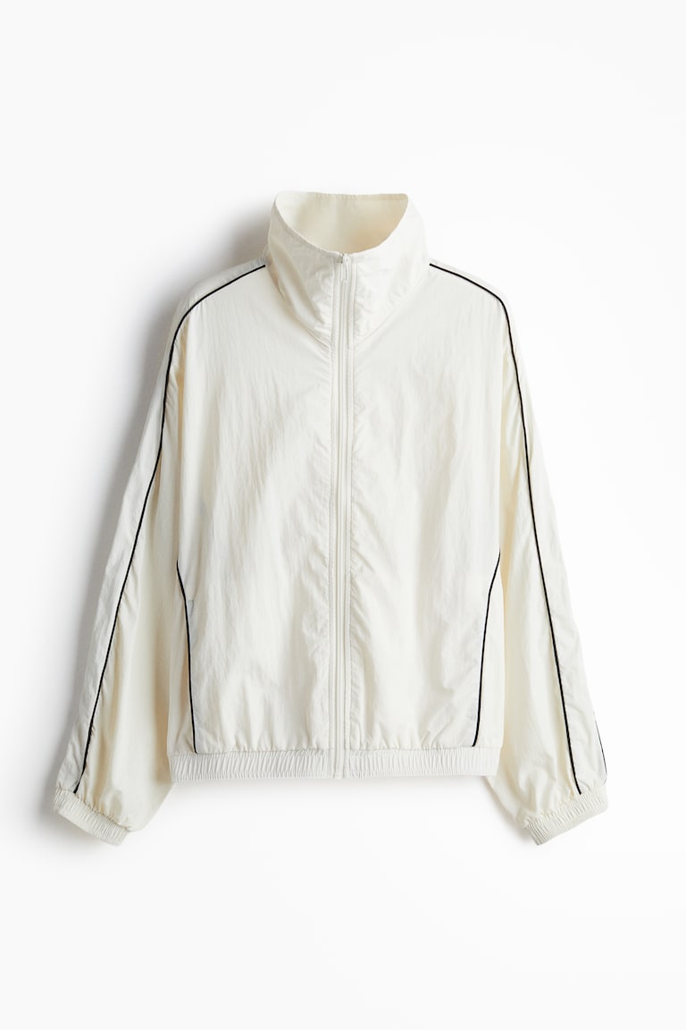ナイロンウインドブレーカー - ホワイト - レディース | H&M JP