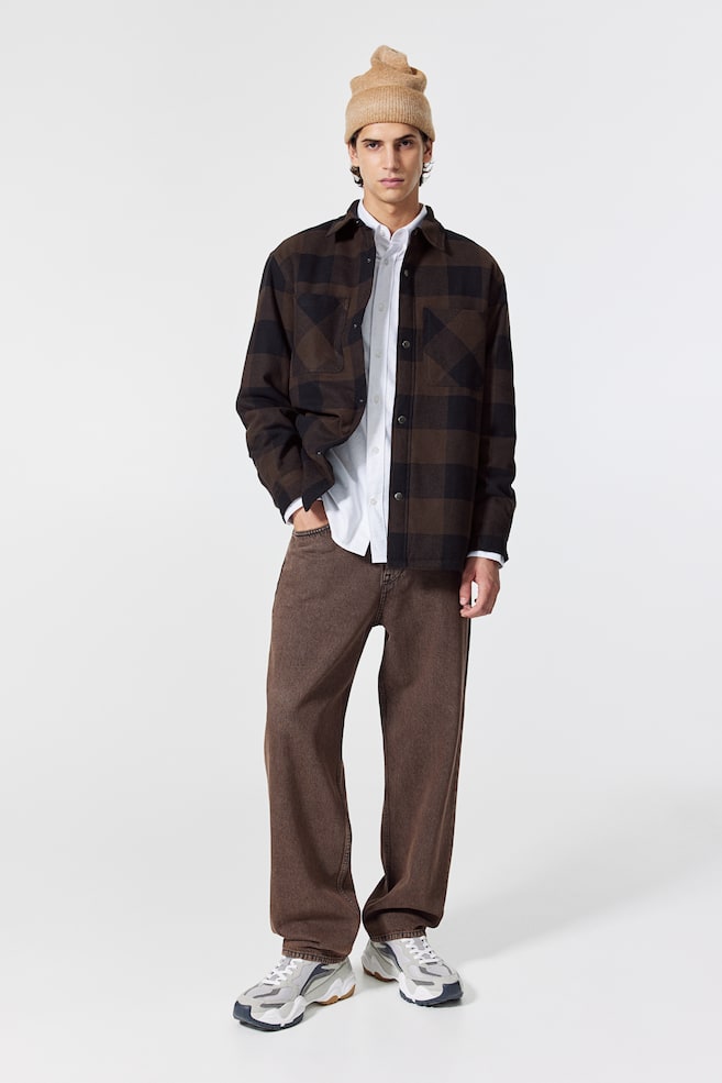 Padded overshirt - Brown/Checked/White/Beige checked/Dark beige/Black checked/Dark grey/Checked/dc/dc/dc - 7