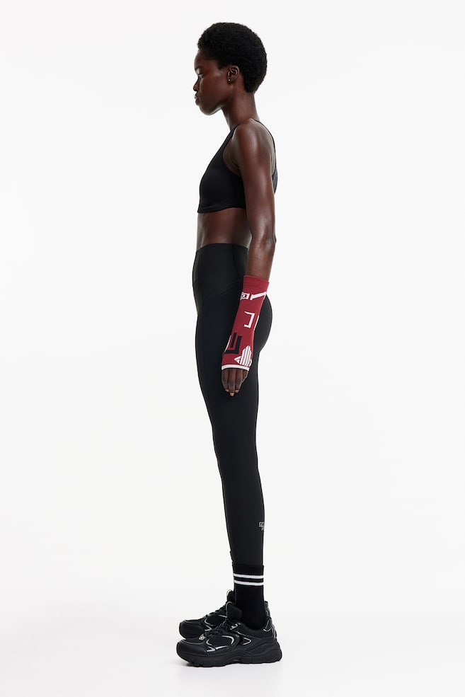 ShapeMove™ Sports tights - Black/Red - 3