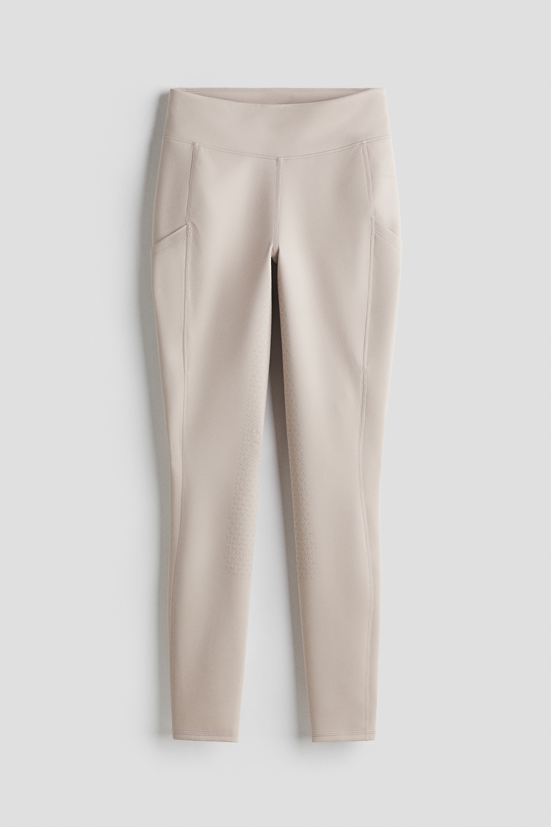 Helskodda ridleggings - Varmgrå/Svart/Marinblå/Khakigrön/Ljusbeige/Vit/Kaffebrun