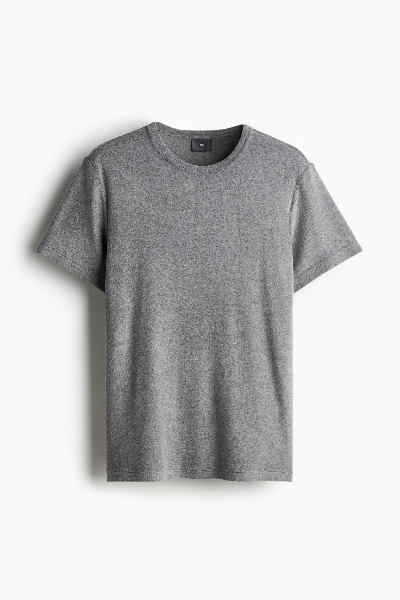 Pyjama T-shirt and shorts - Grey marl - 4