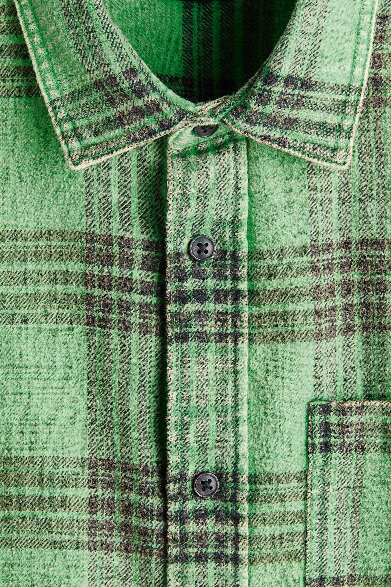 Бавовняна сорочка Relaxed Fit - Зелений/клітинка/Блакитний/клітинка/Червоний/клітинка - 6