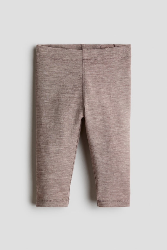 Детские леггинсы H&M Merino Wool Jersey Leggings