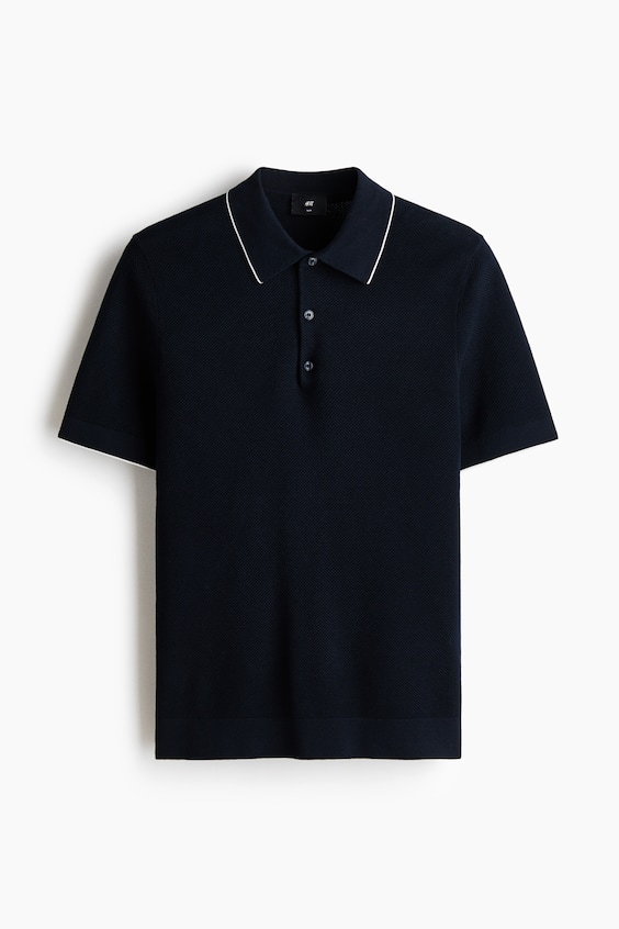 Мужские рубашки H&M Slim-Fit Polo Shirt