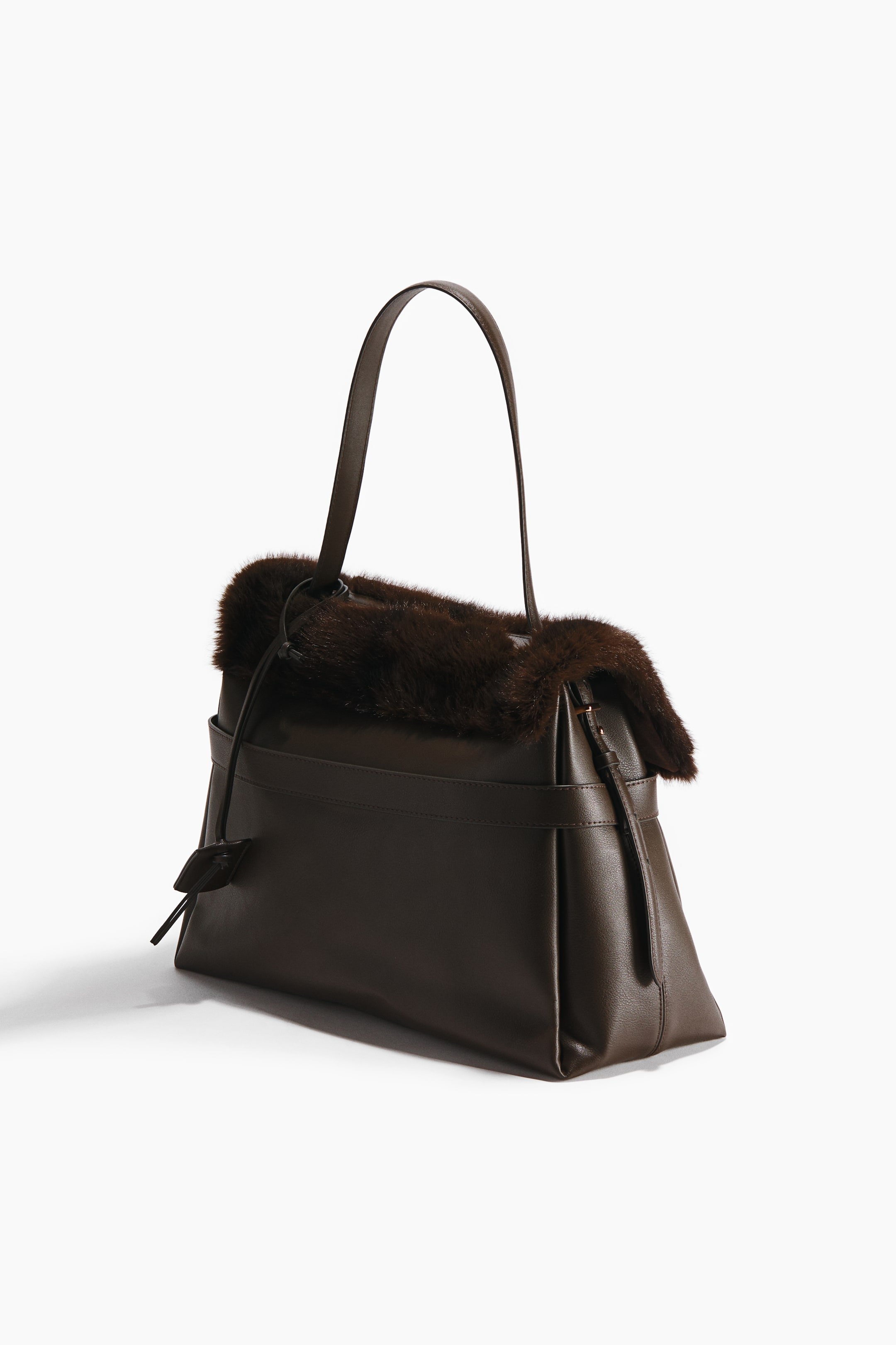 Visualizza immagine più grande: Strap-detail handbag - Marrone scuro - DONNA | H&M IT 7