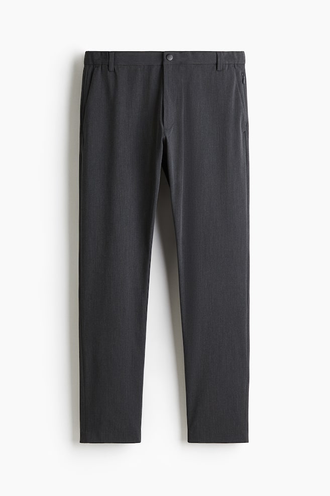 Slim-Fit Pants - Dark gray/Black/Gray - 1
