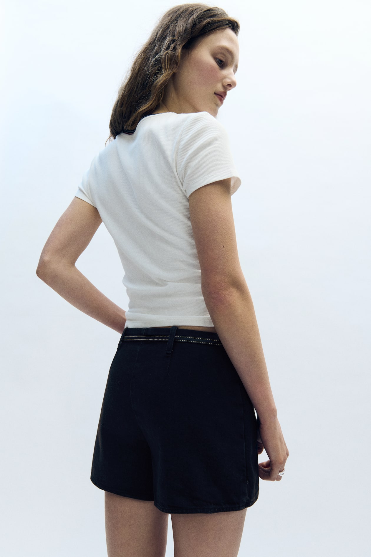 Denim Skort - image 4