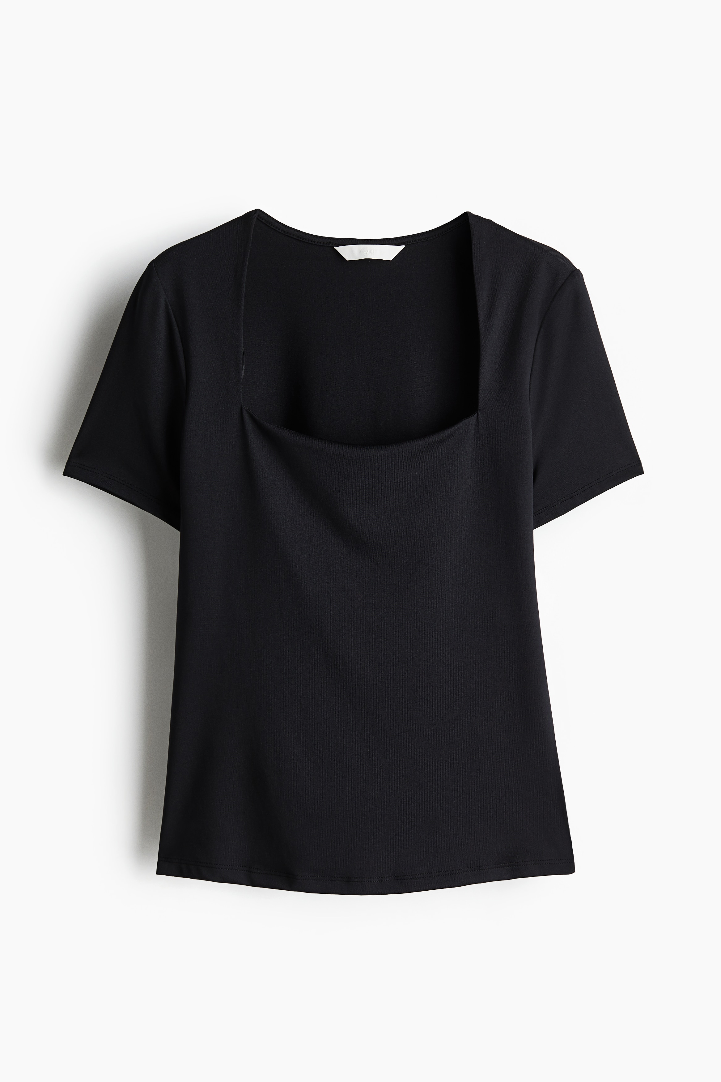 Women's Black Square-Neck Top | H&M US