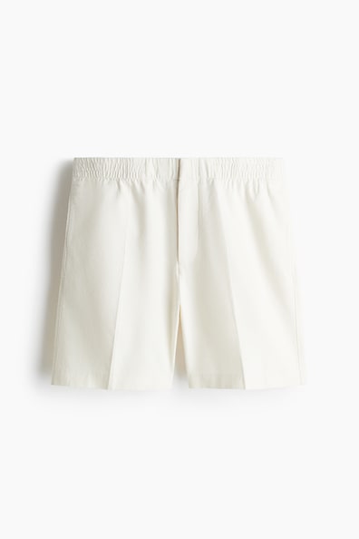 レギュラーフィット リネンブレンドショートパンツ