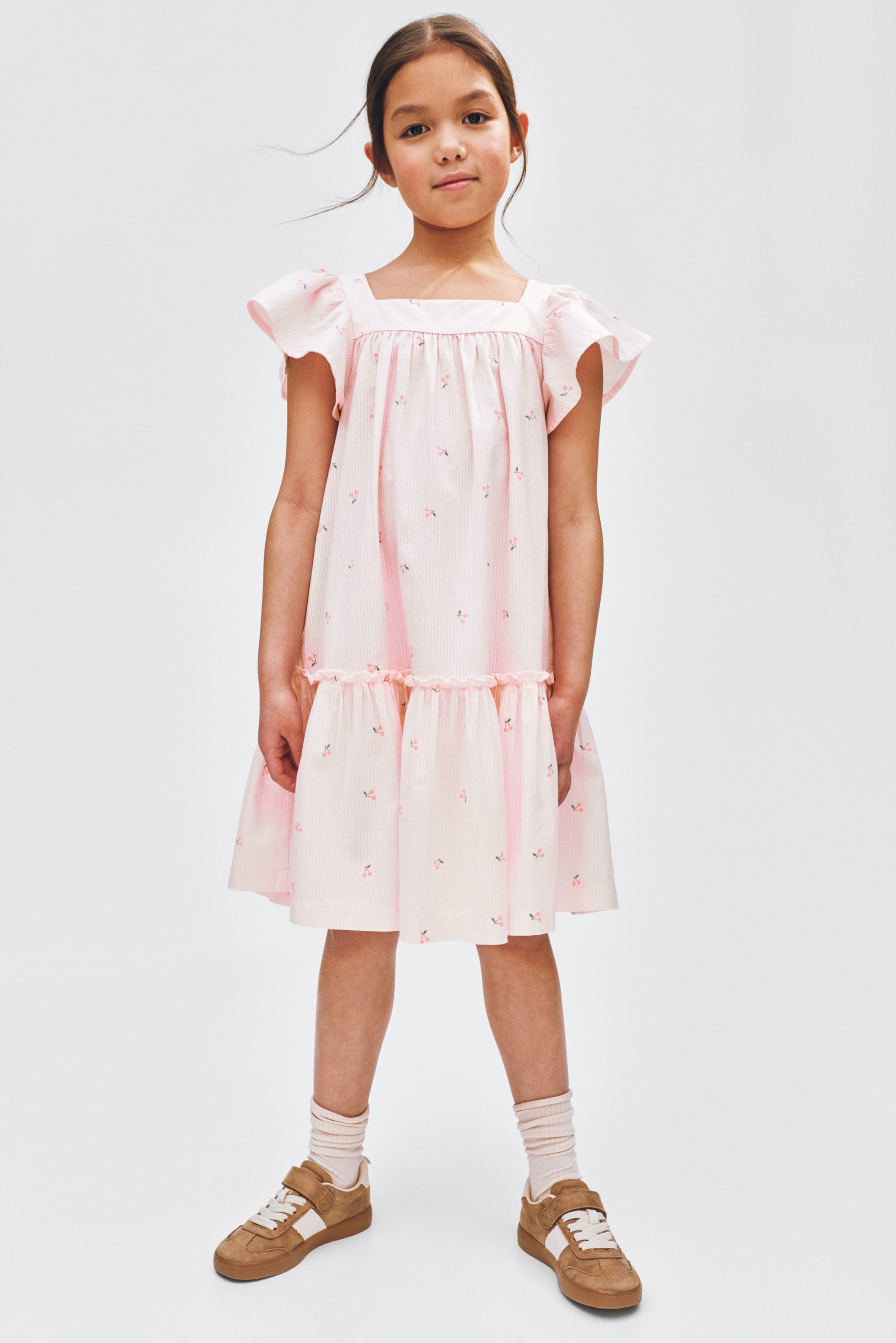 Детские платья H&M Flared Cotton Dress — фото 5