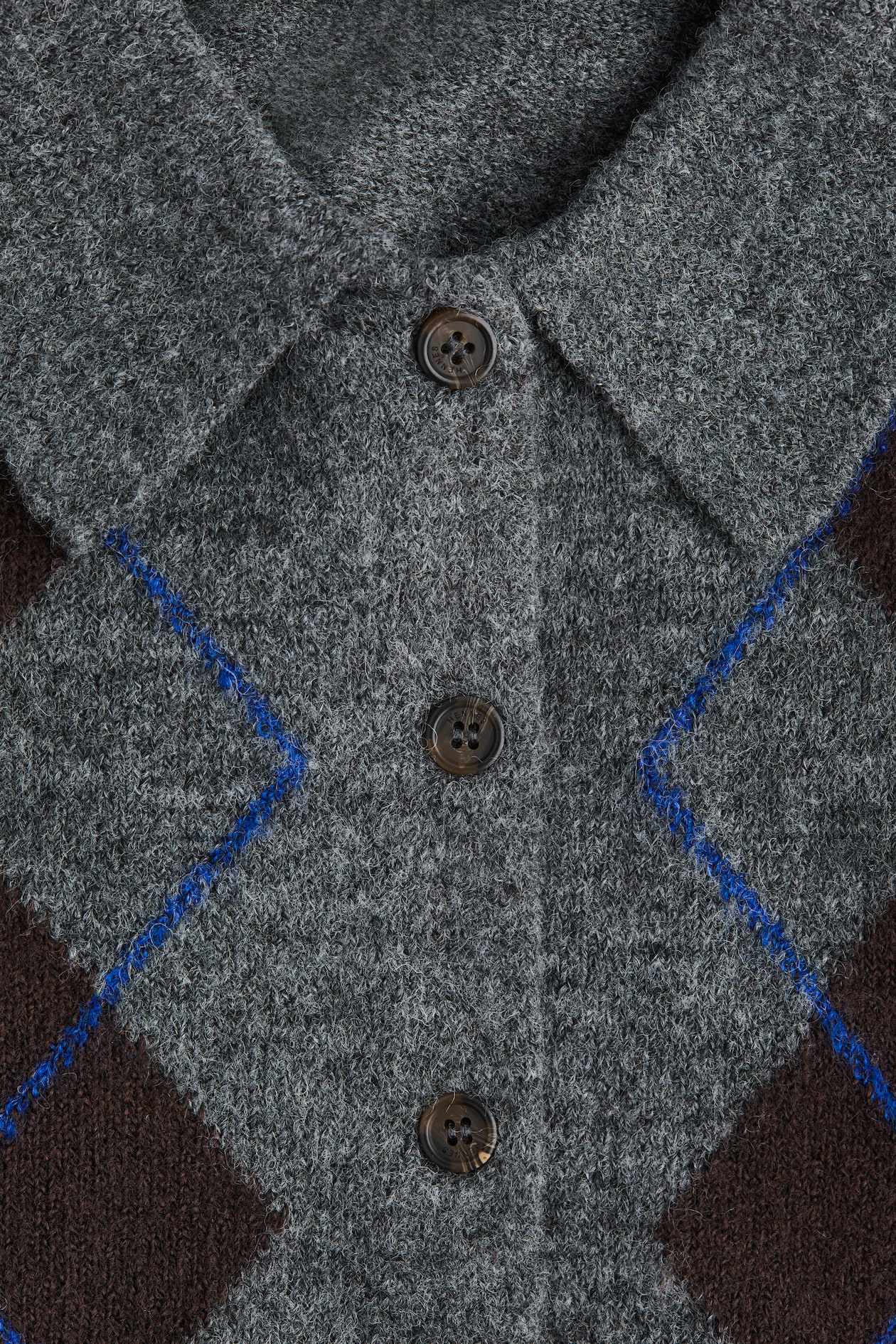 Cardigan with Collar - image 2