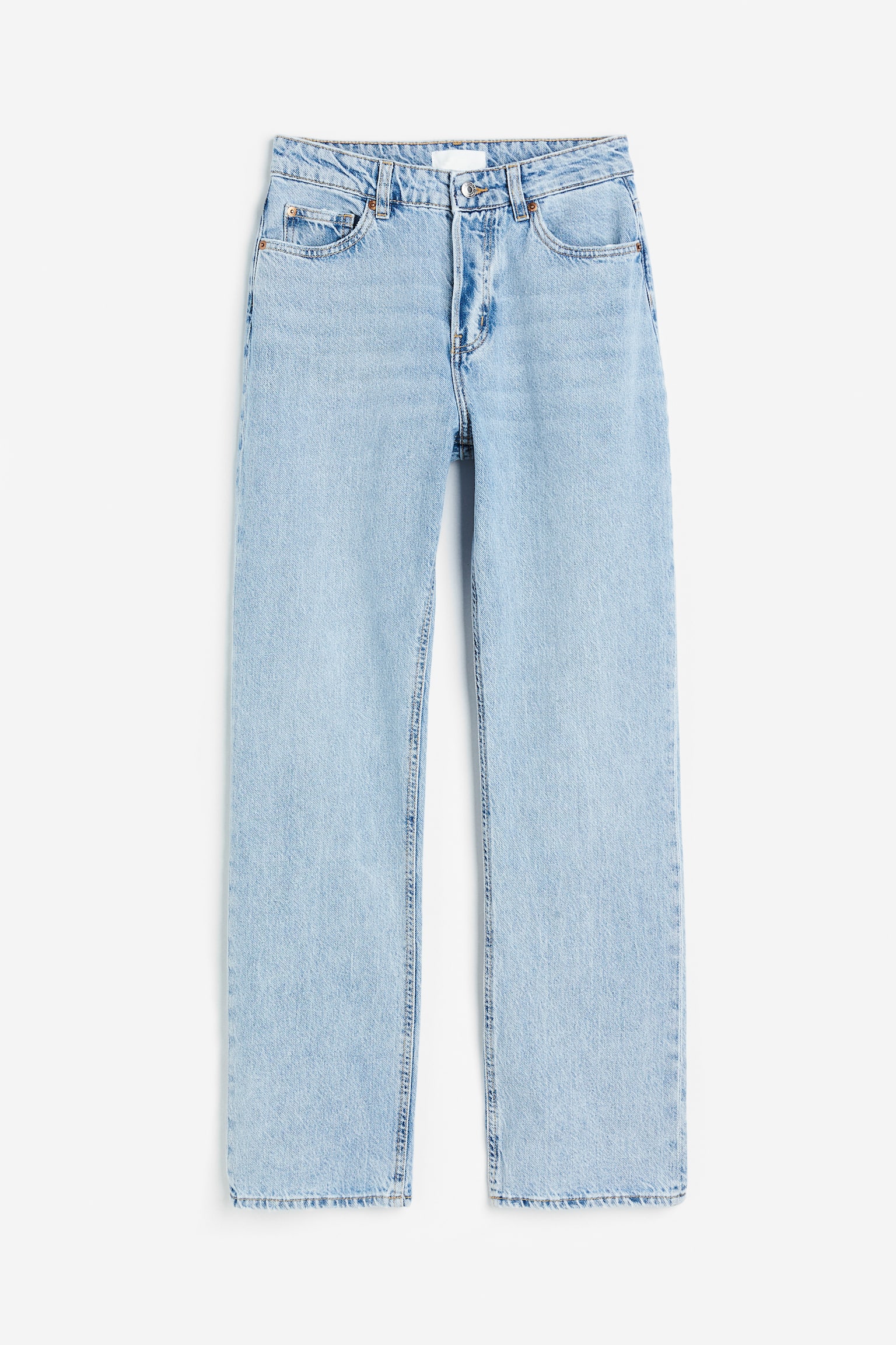 Straight High Jeans - Light denim blue/Light denim blue/Cream/Medium denim blue/Black/Denim blue/Denim blue/Light denim blue/Black/Washed out/Light denim blue - 1