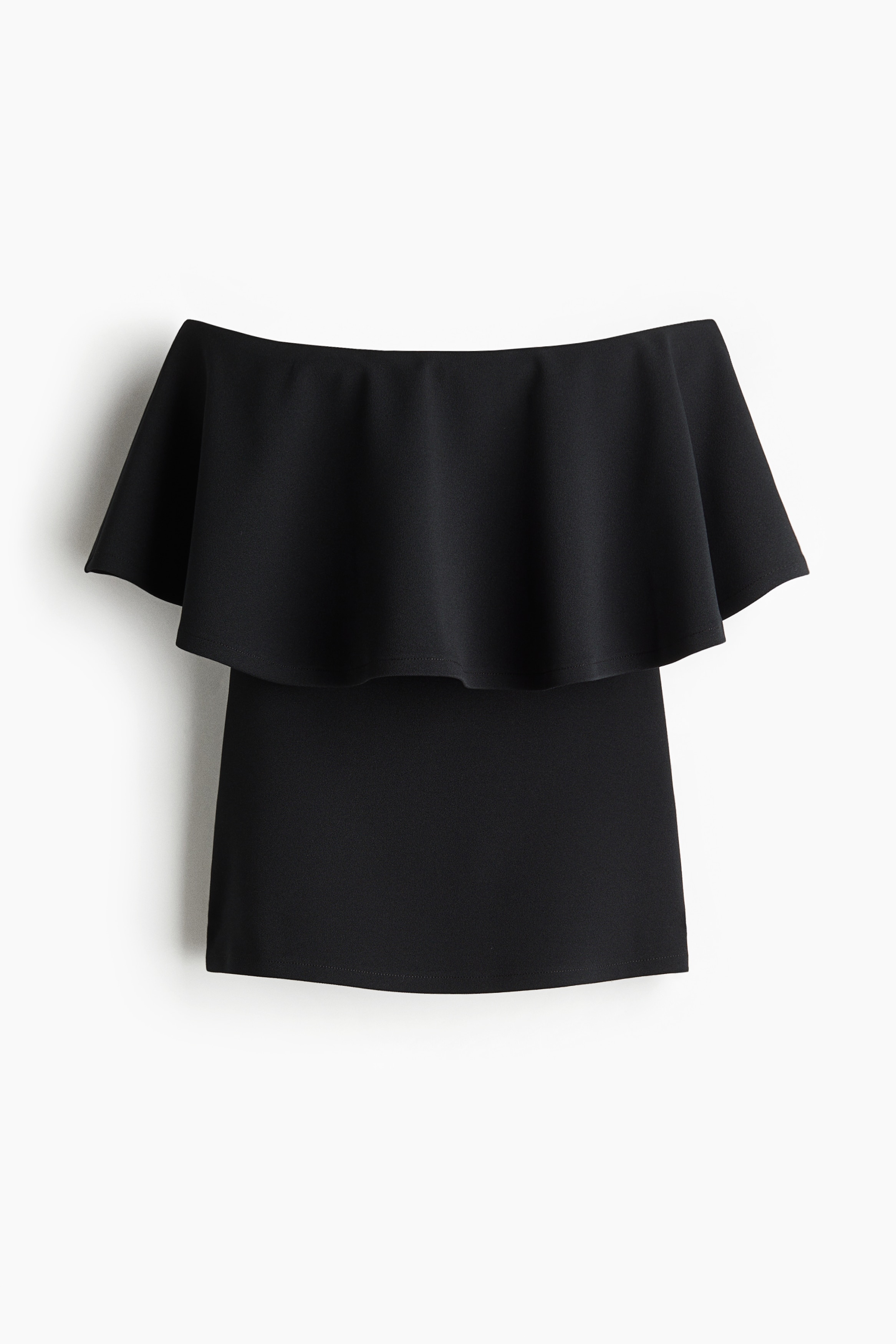 Farbalalı İnterlok Bandeau Üst - Siyah/Altın zeytin rengi/Beyaz/Bordo/Parlak kırmızı